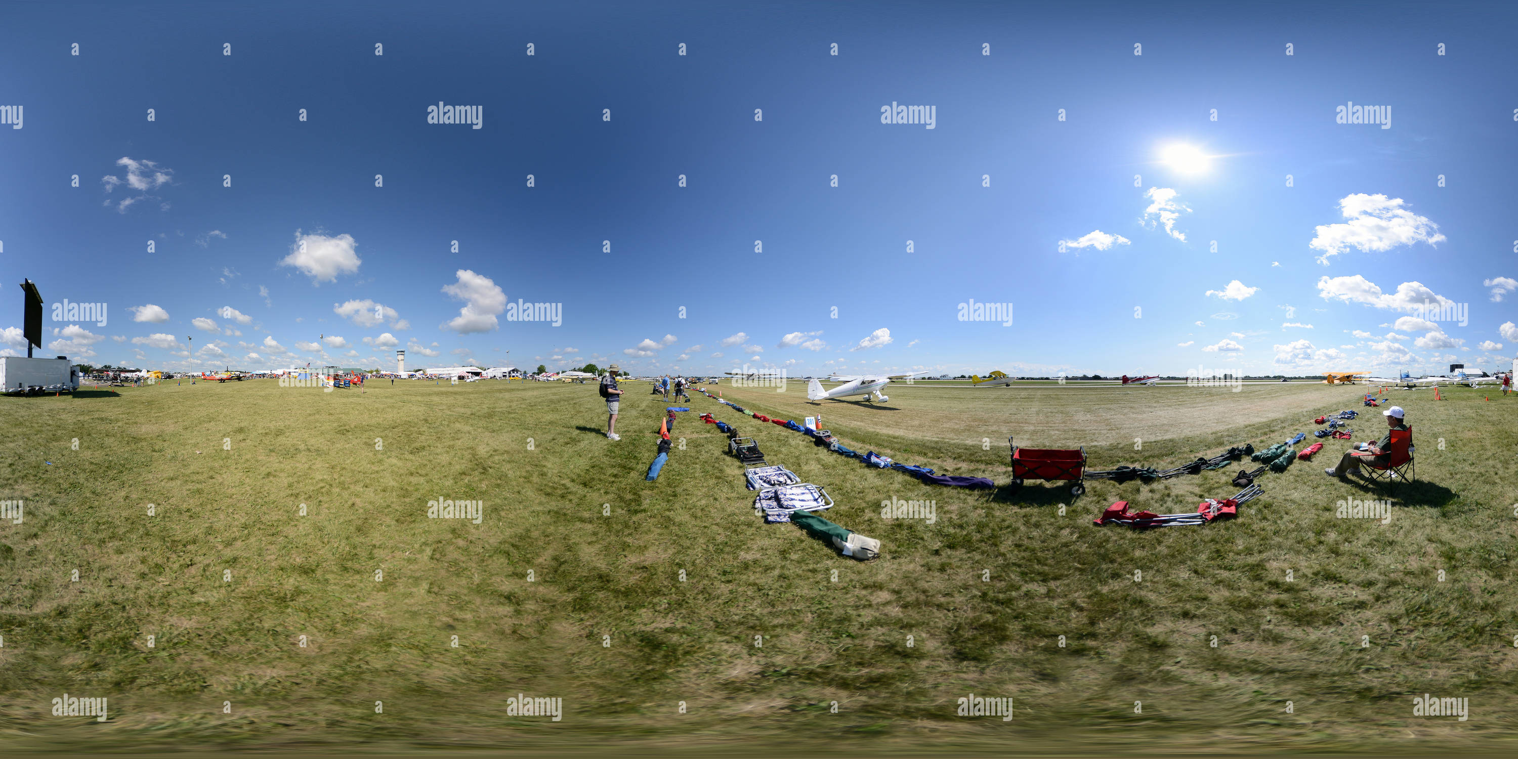 360° view of EAA AirVenture 2013 - Alamy