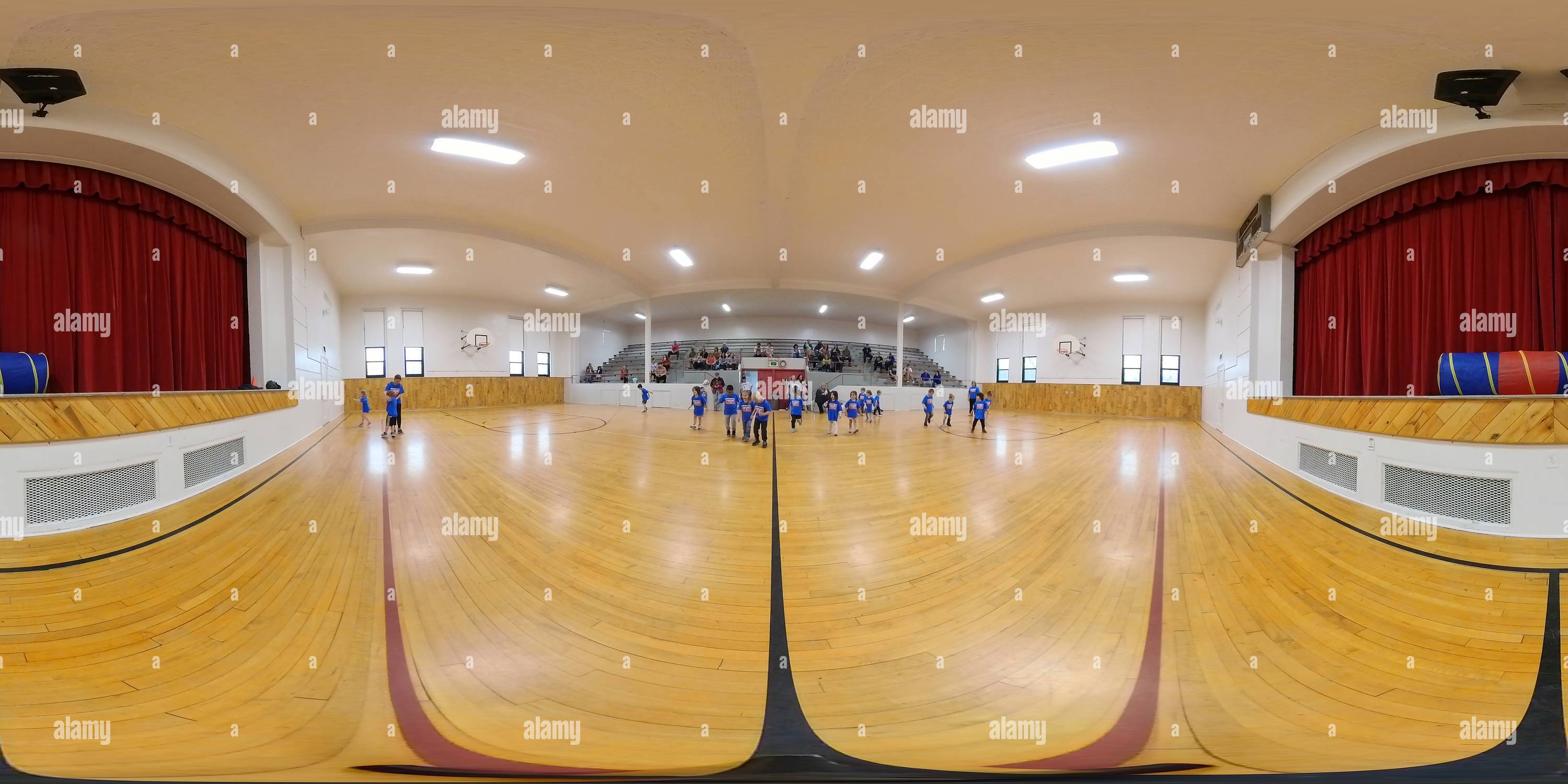 360° view of Gordon Civic Auditorium, Gordon Nebraska Alamy