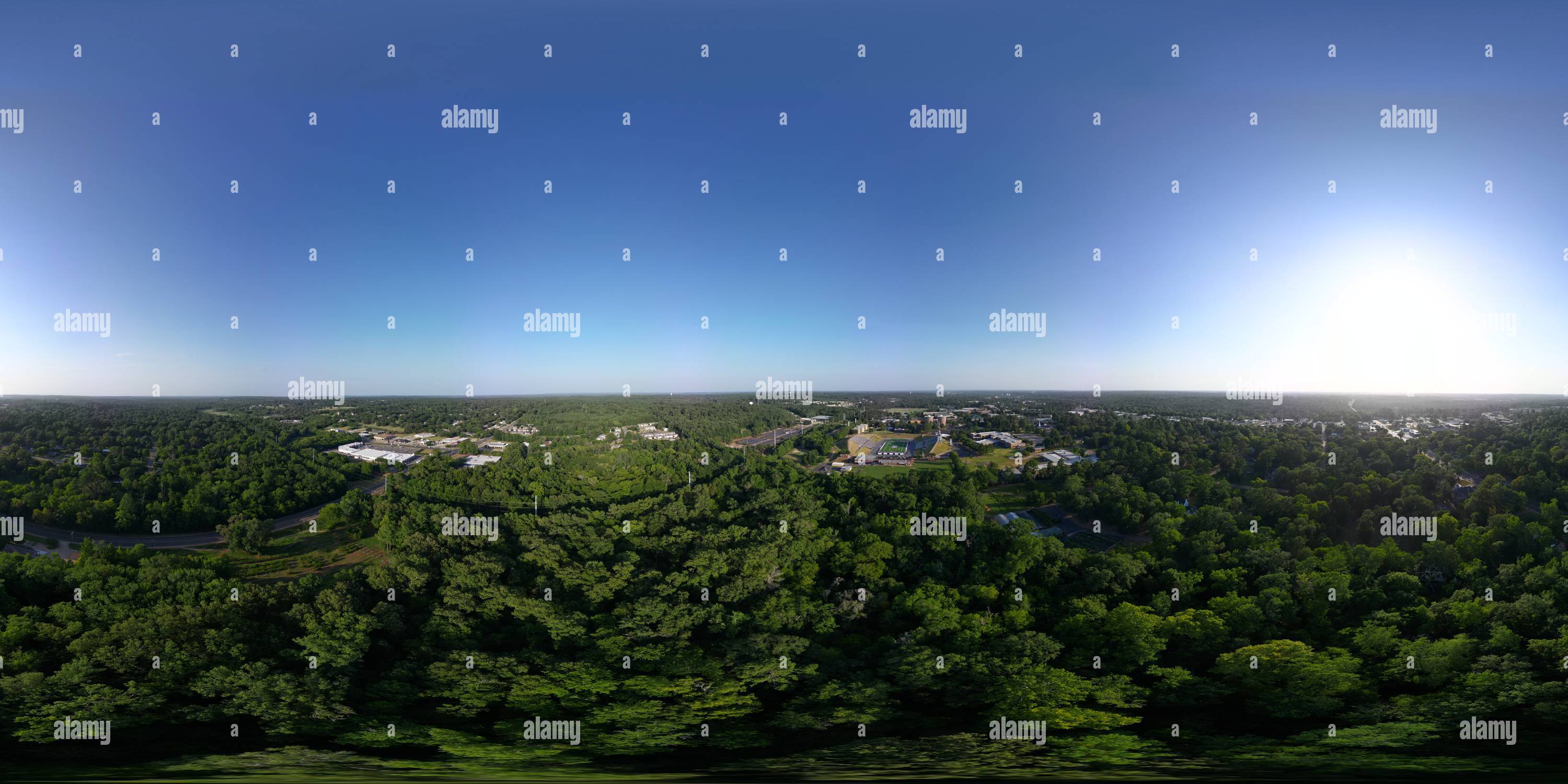 360° view of Tucker Woods, Nacogdoches, TX Alamy