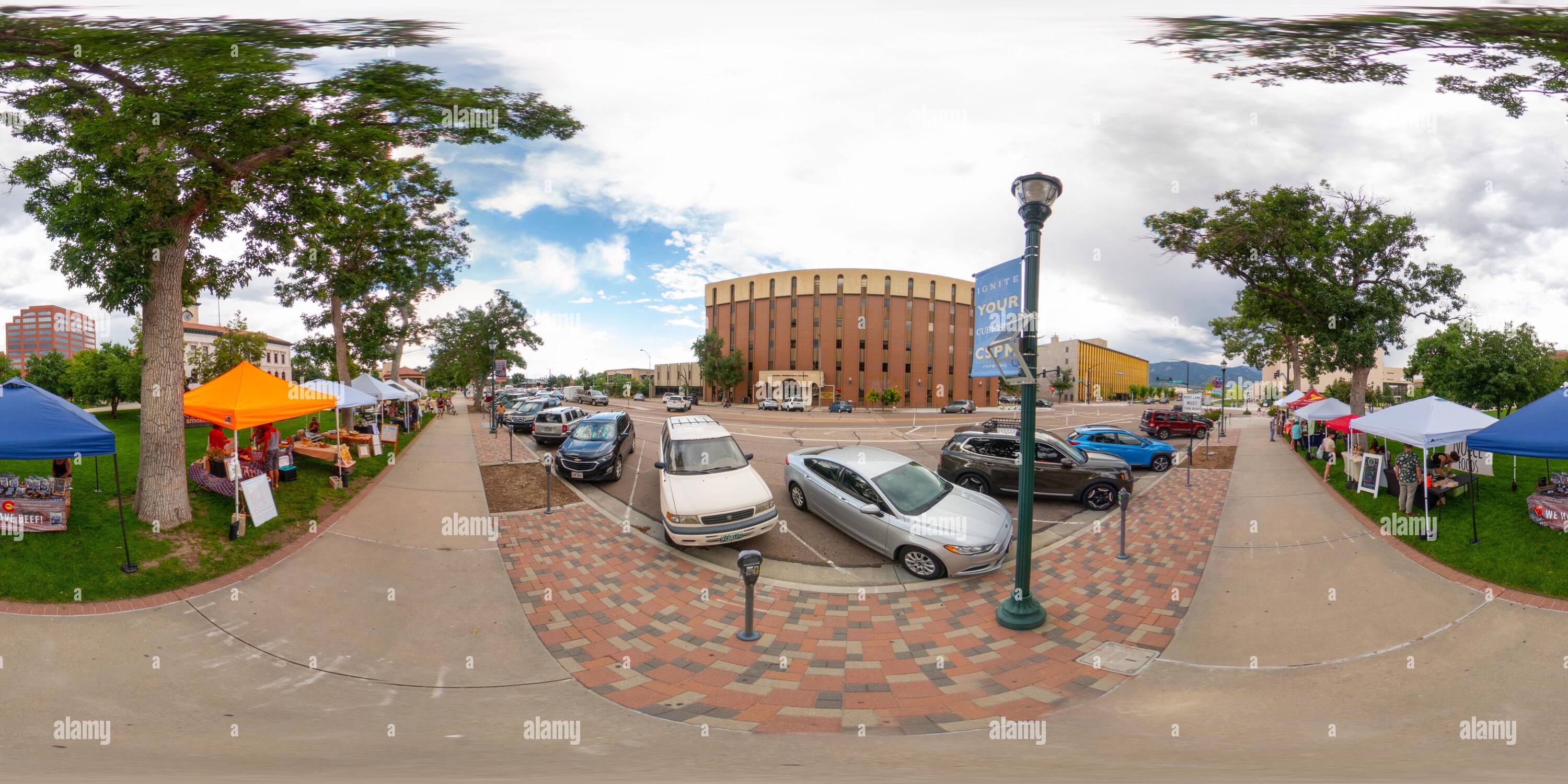 360° view of Colorado Springs, CO, USA - July 26, 2023: 360 photo ...