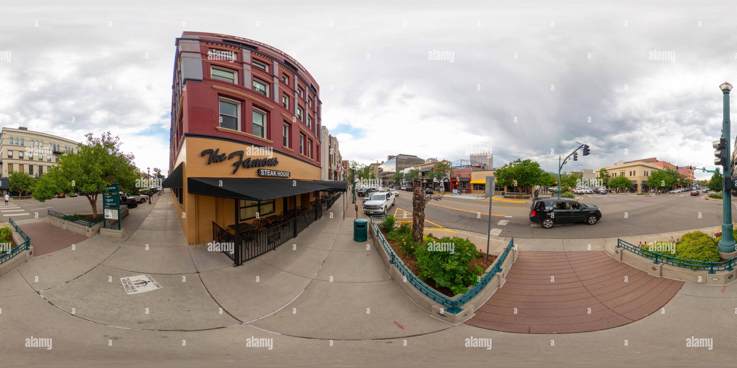 360° view of Colorado Springs, CO, USA July 26, 2023 360 photo of
