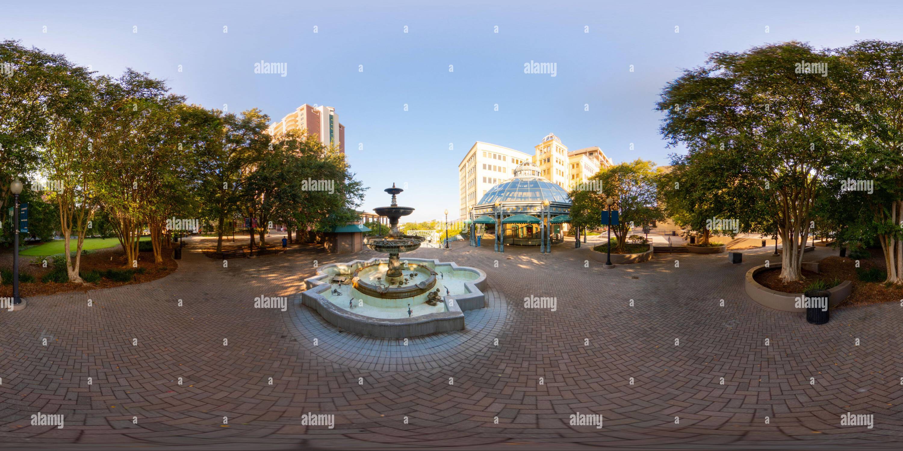 360° view of Kleman Plaza Tallahassee shot with a 360 panorama camera