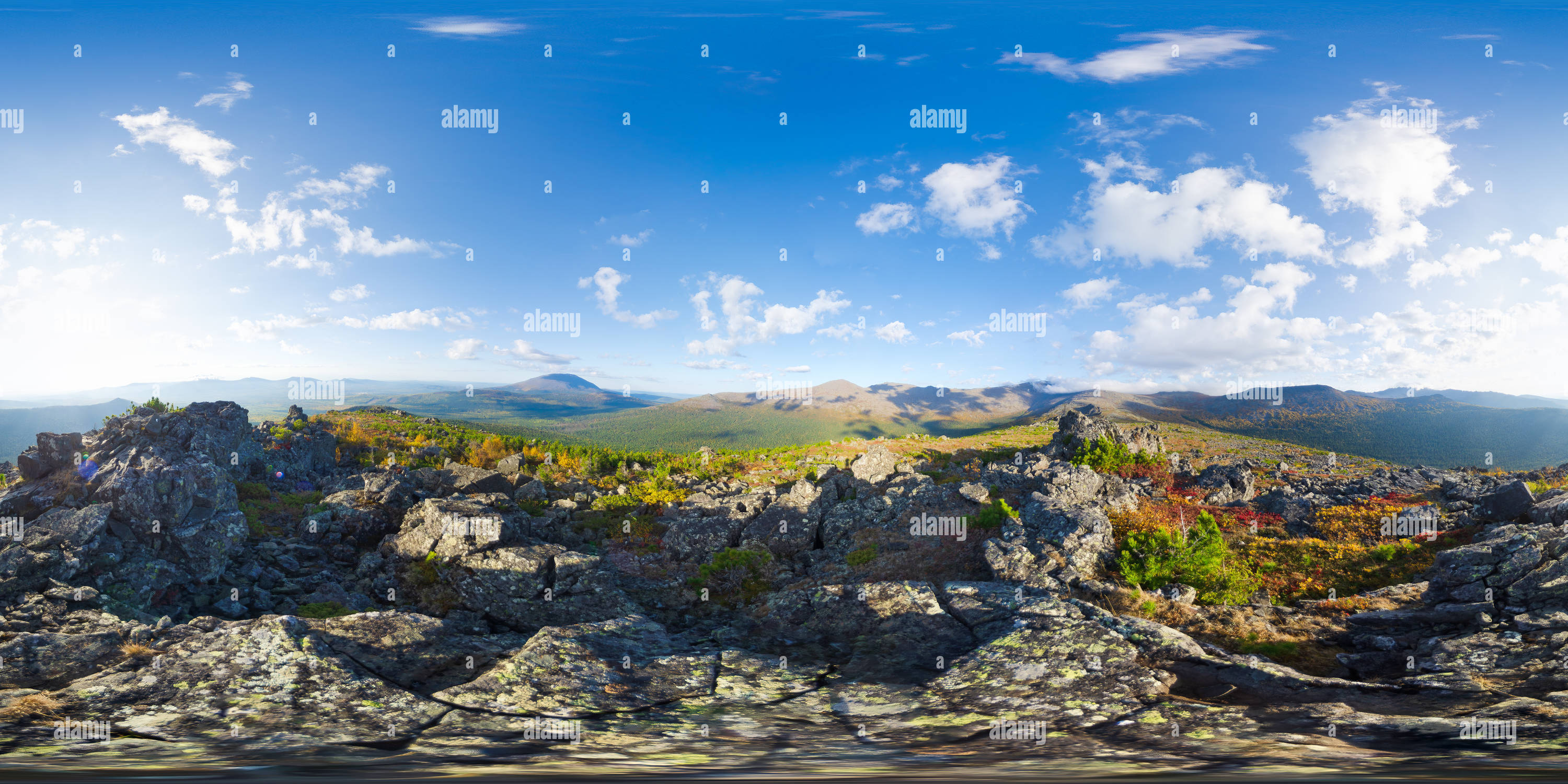 360 degree panoramic view of Гора Гвардеец (1)