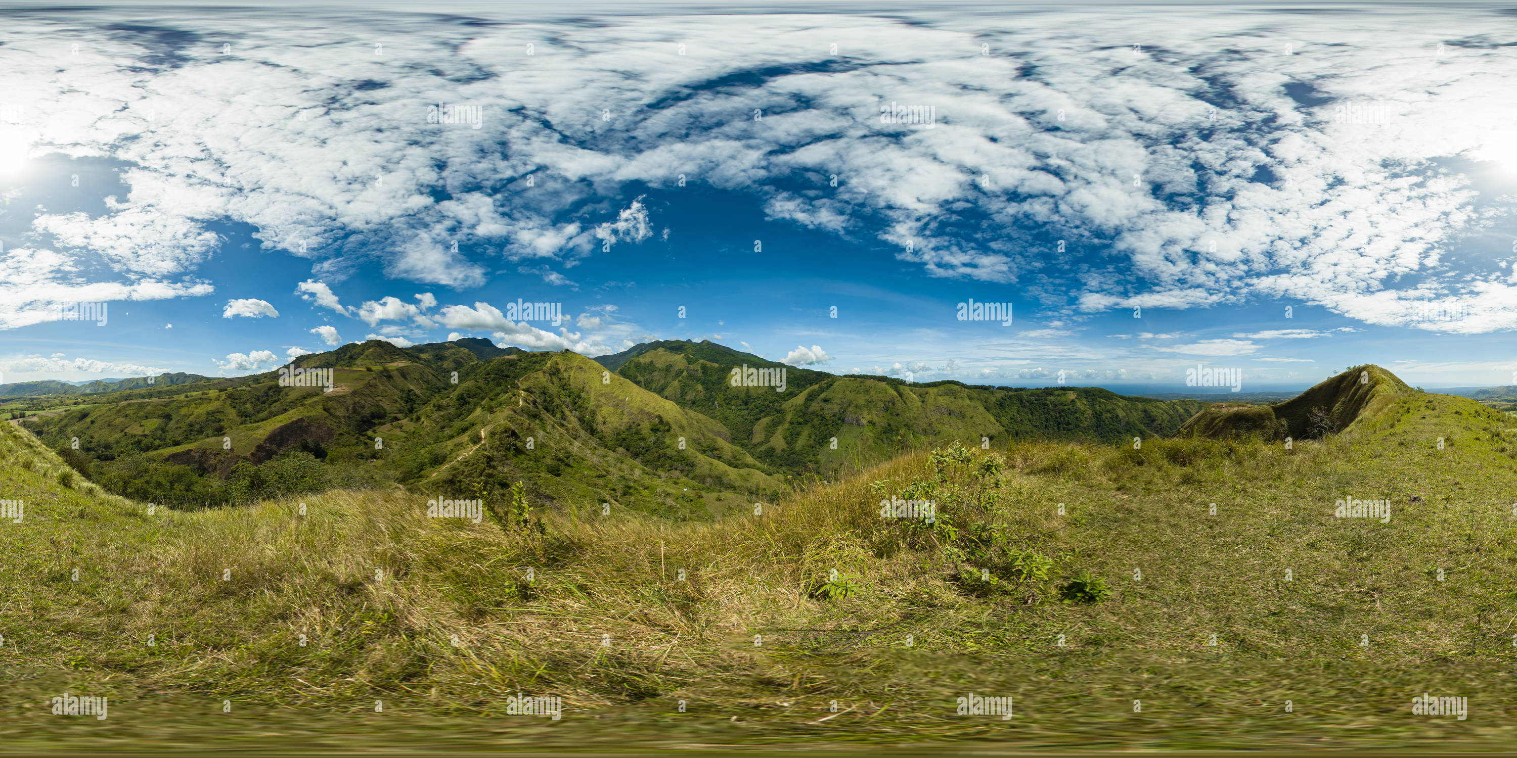 360° view of Najandig Peak in Negros Oriental - Alamy