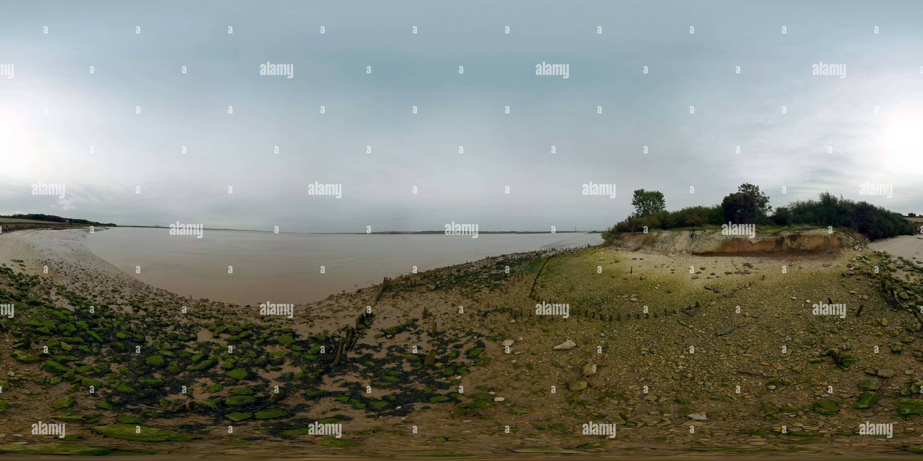 360° view of Old Chalk Wharf Alamy