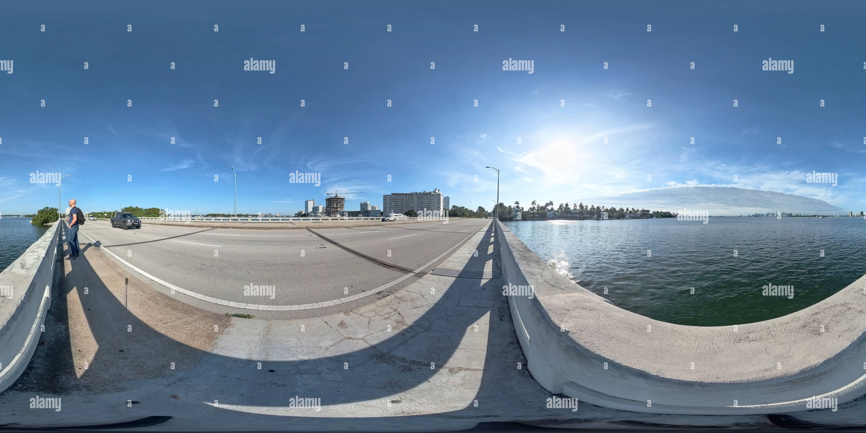 360° view of Miami Beach, Florida - Alamy