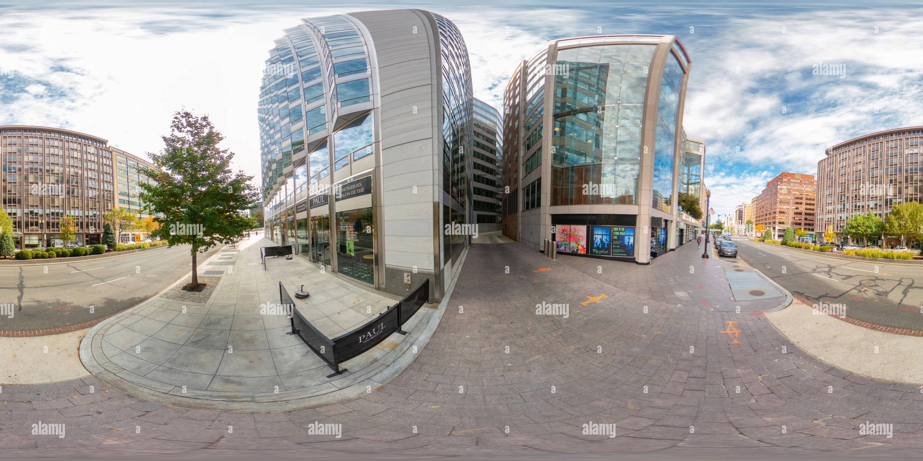 360° view of Washington DC, USA October 28, 2023 Paul French Bakery