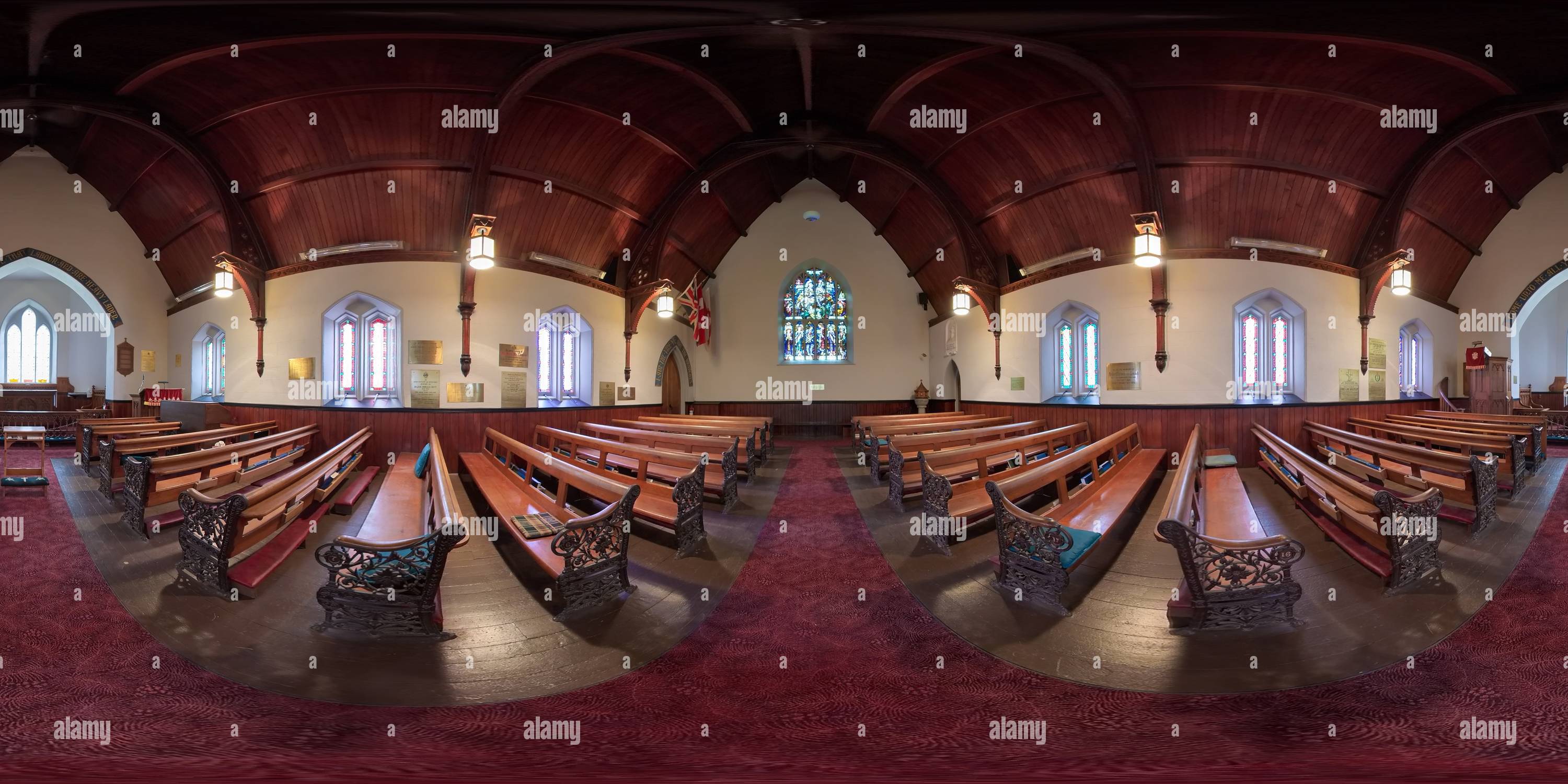 360° View Of St. George's Anglican Church - Alamy