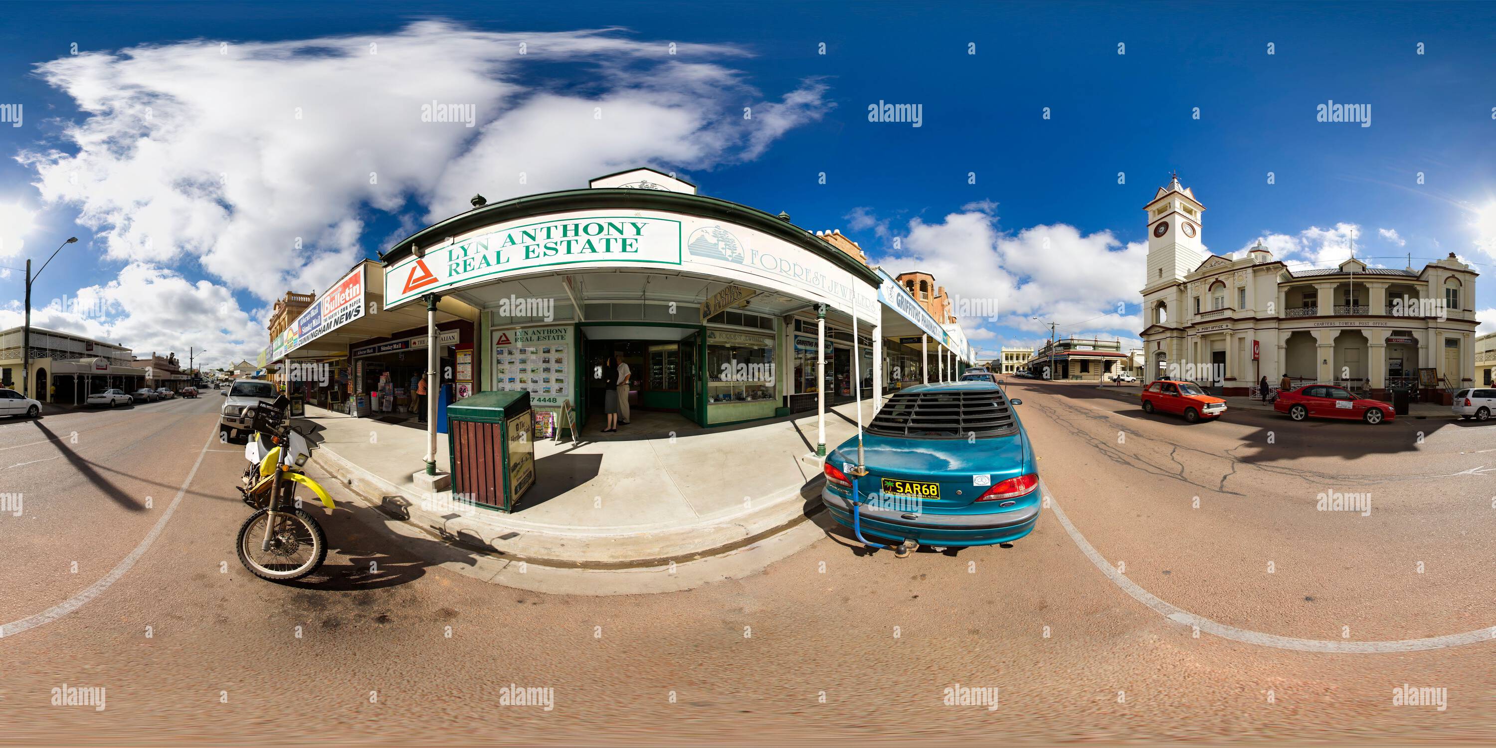 360° view of The Charters Towers Post Office building is a prominent ...