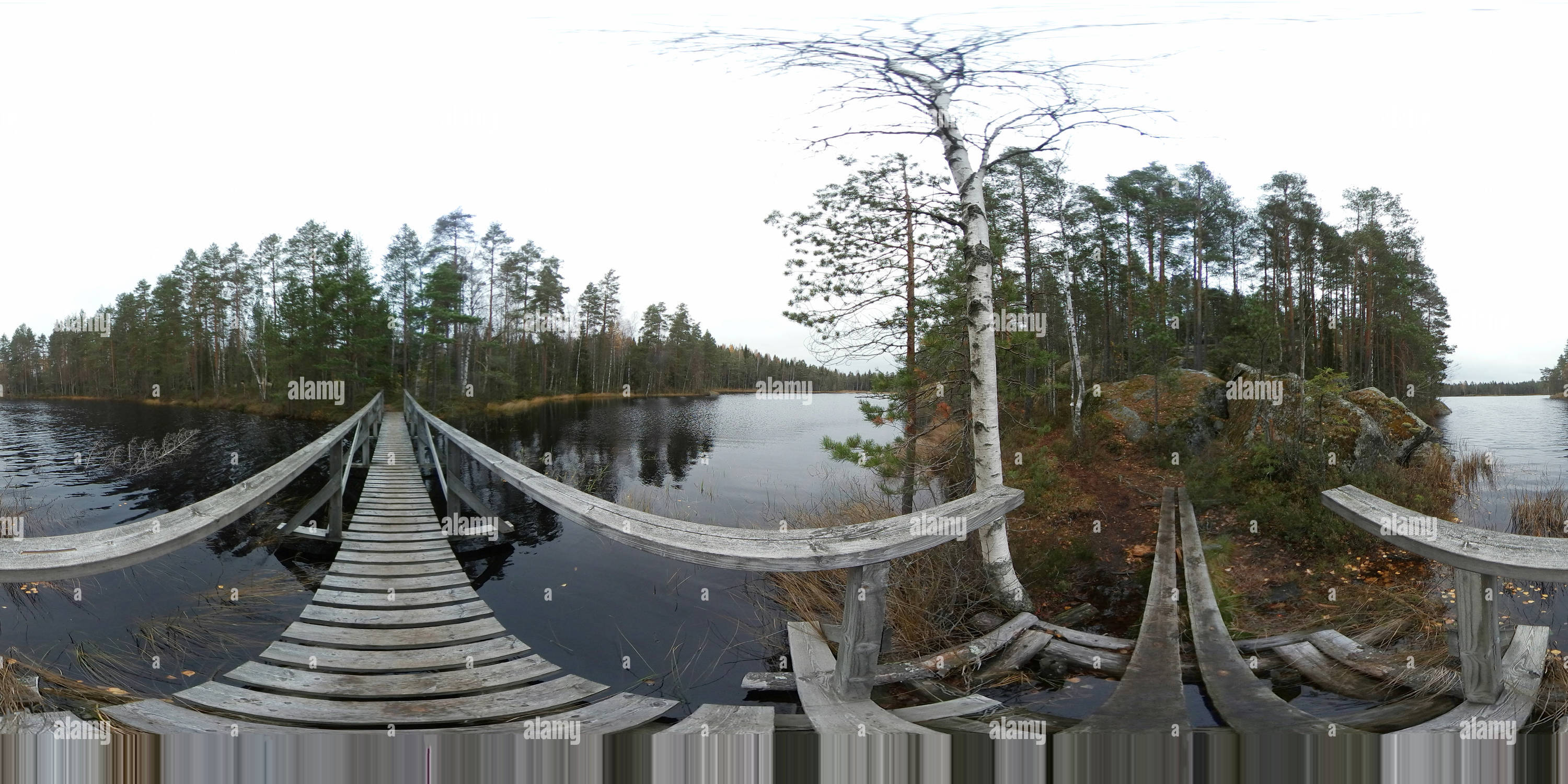 Bridge in the rocky path hi-res stock photography and images - Alamy