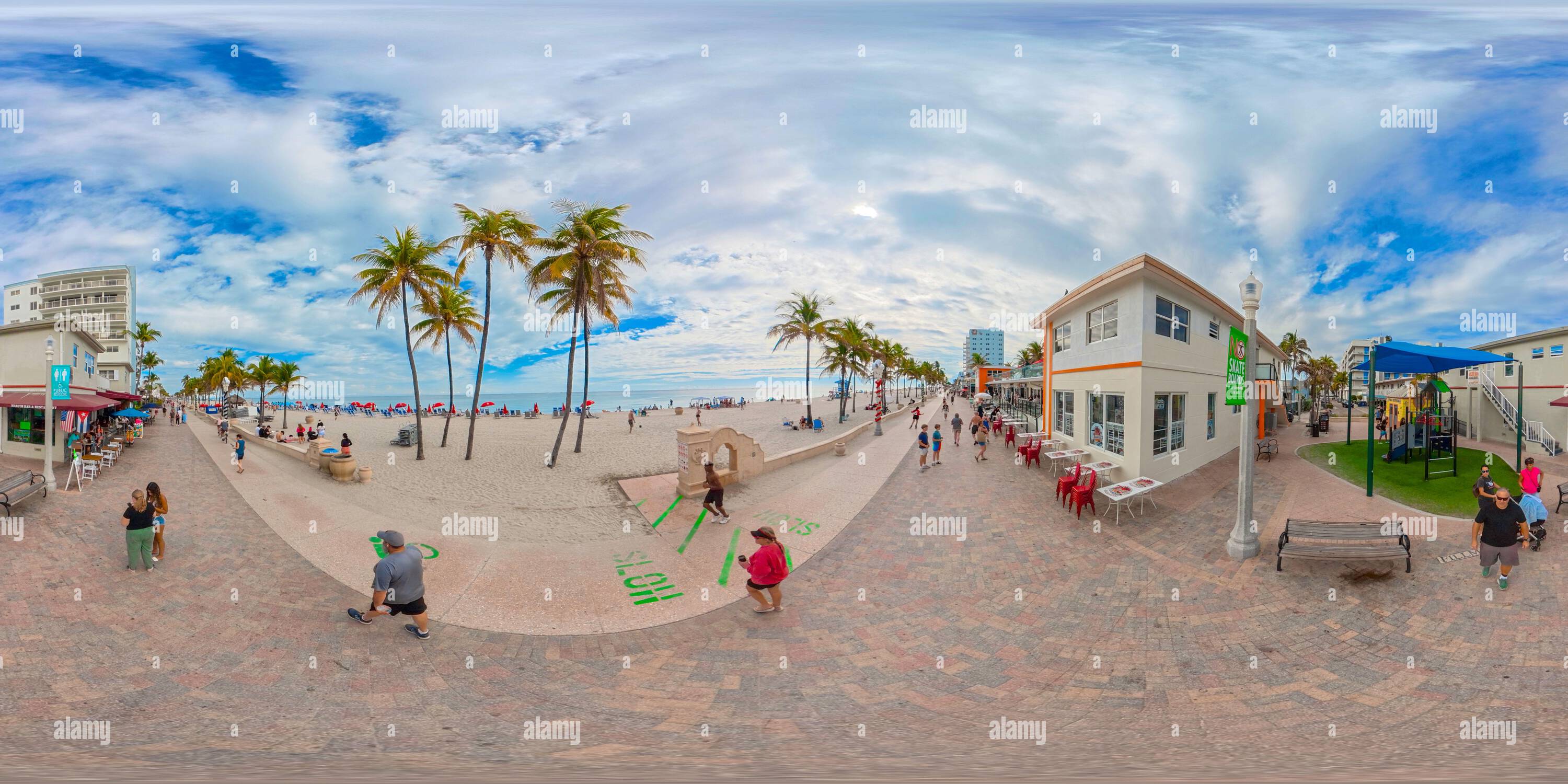 360 View Of Hollywood FL USA January 4 2026 360 Equirectangular 360 View Of Hollywood FL USA January 4 2026 360 Equirectangular
