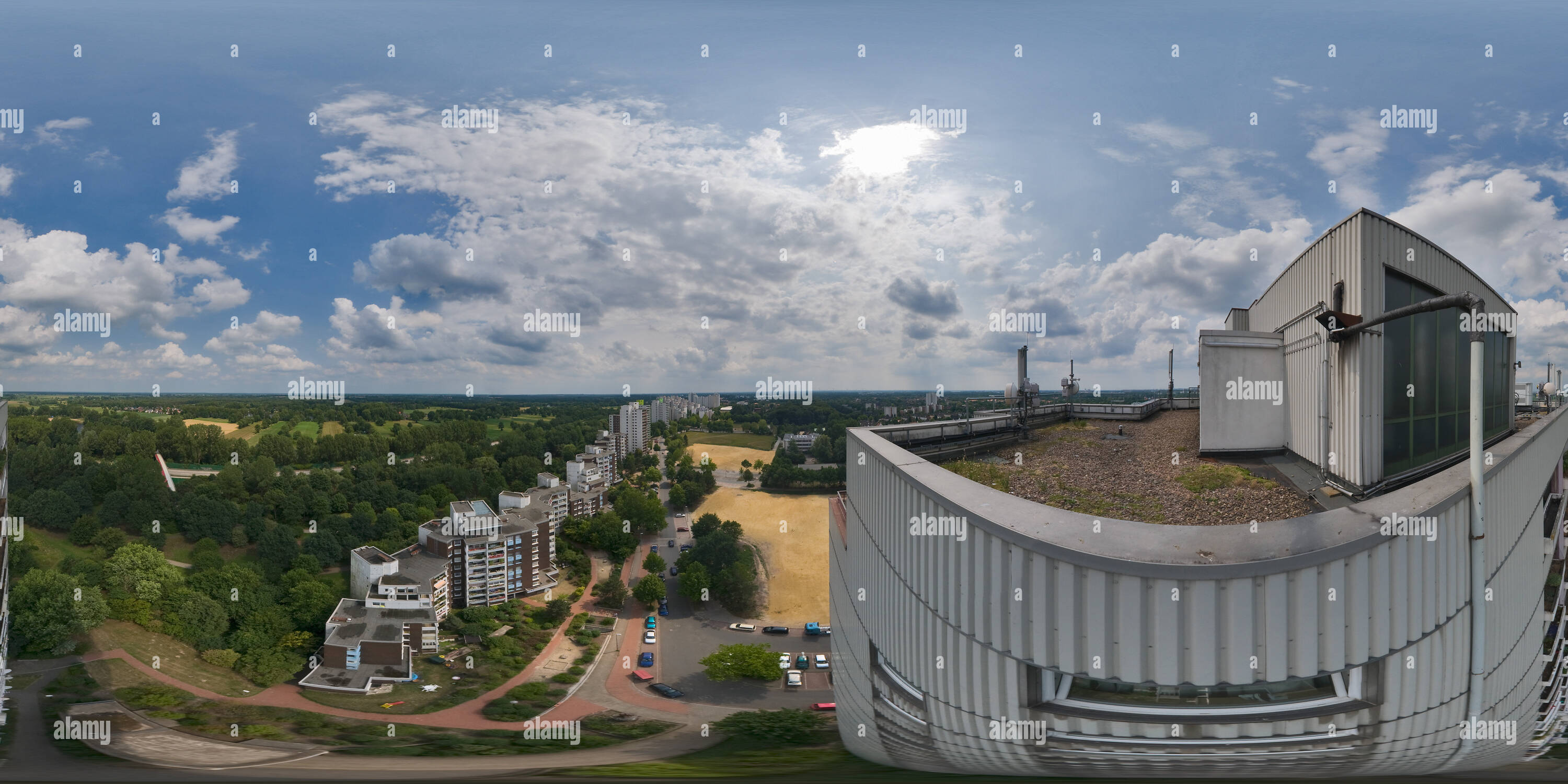 360 degree panoramic view of Bremen Tenever