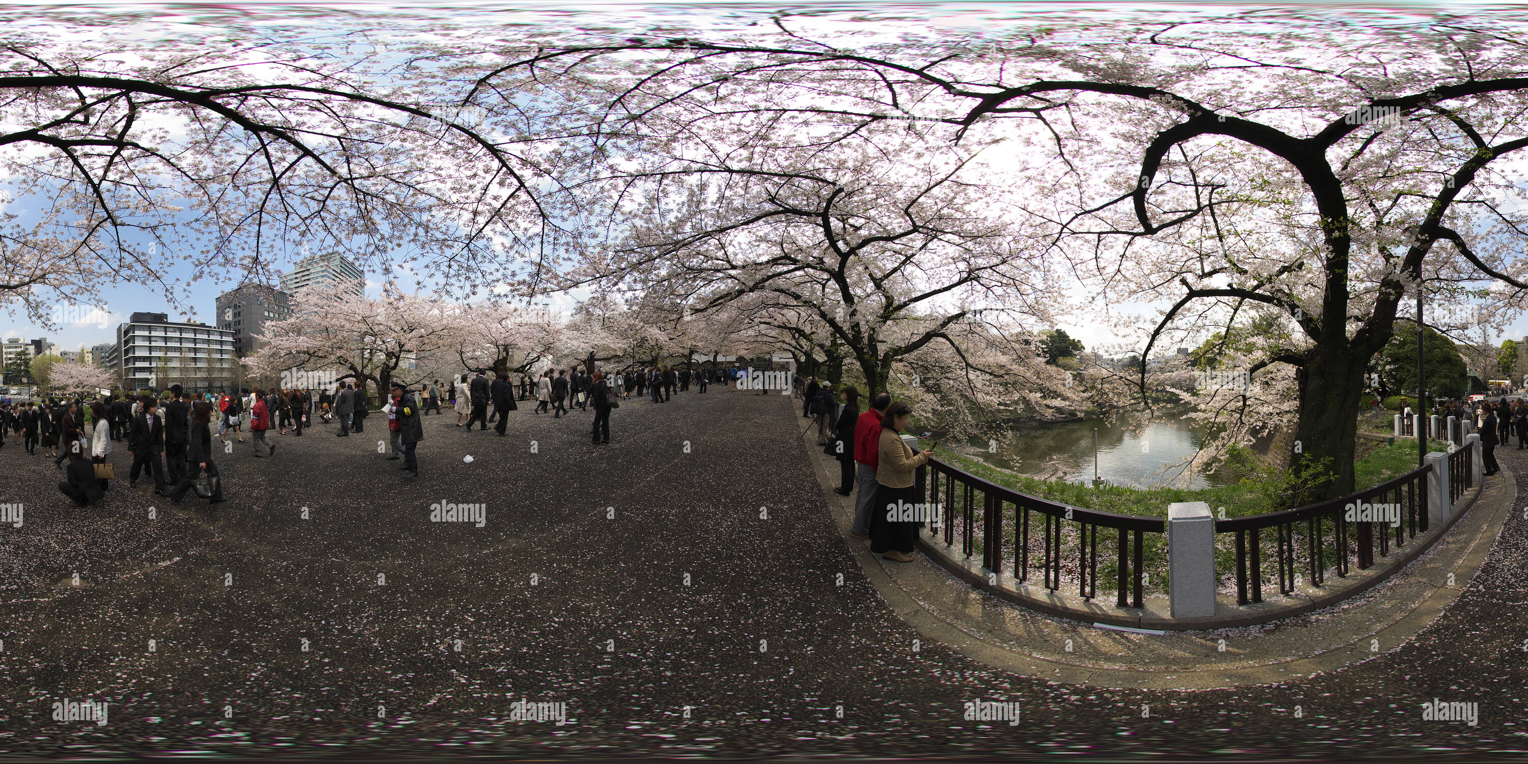 360° view of Kitanomaru park - tayasu gate - Alamy