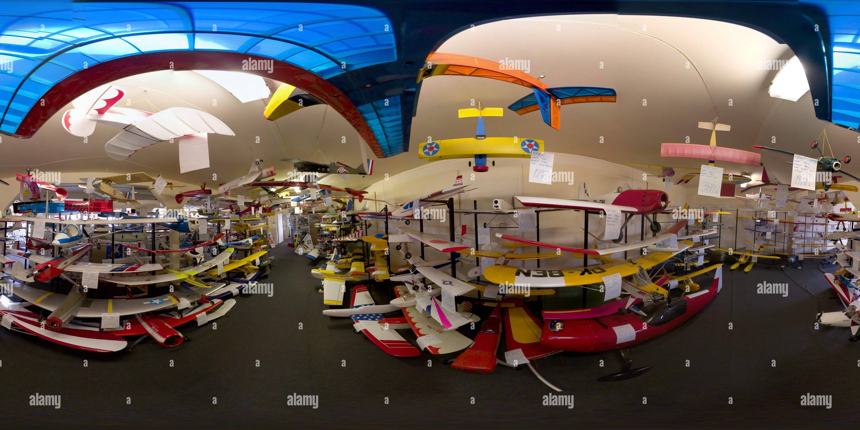 360° view of The Radio Controlled Airplane Shop Alamy