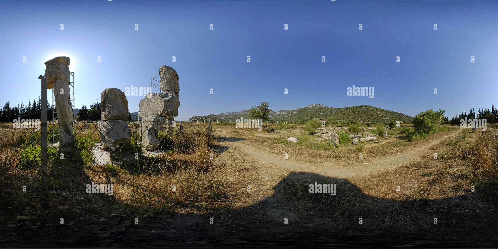 360 degree panoramic view of Klaros