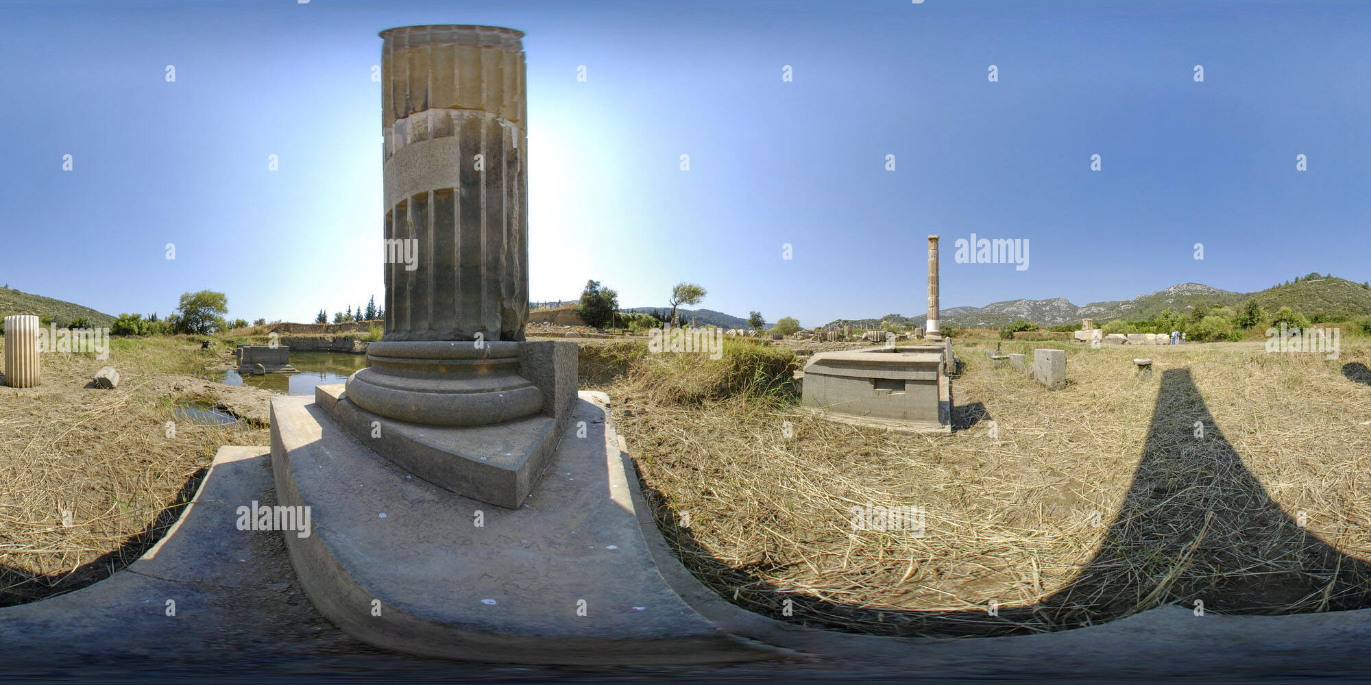 360 degree panoramic view of Klaros