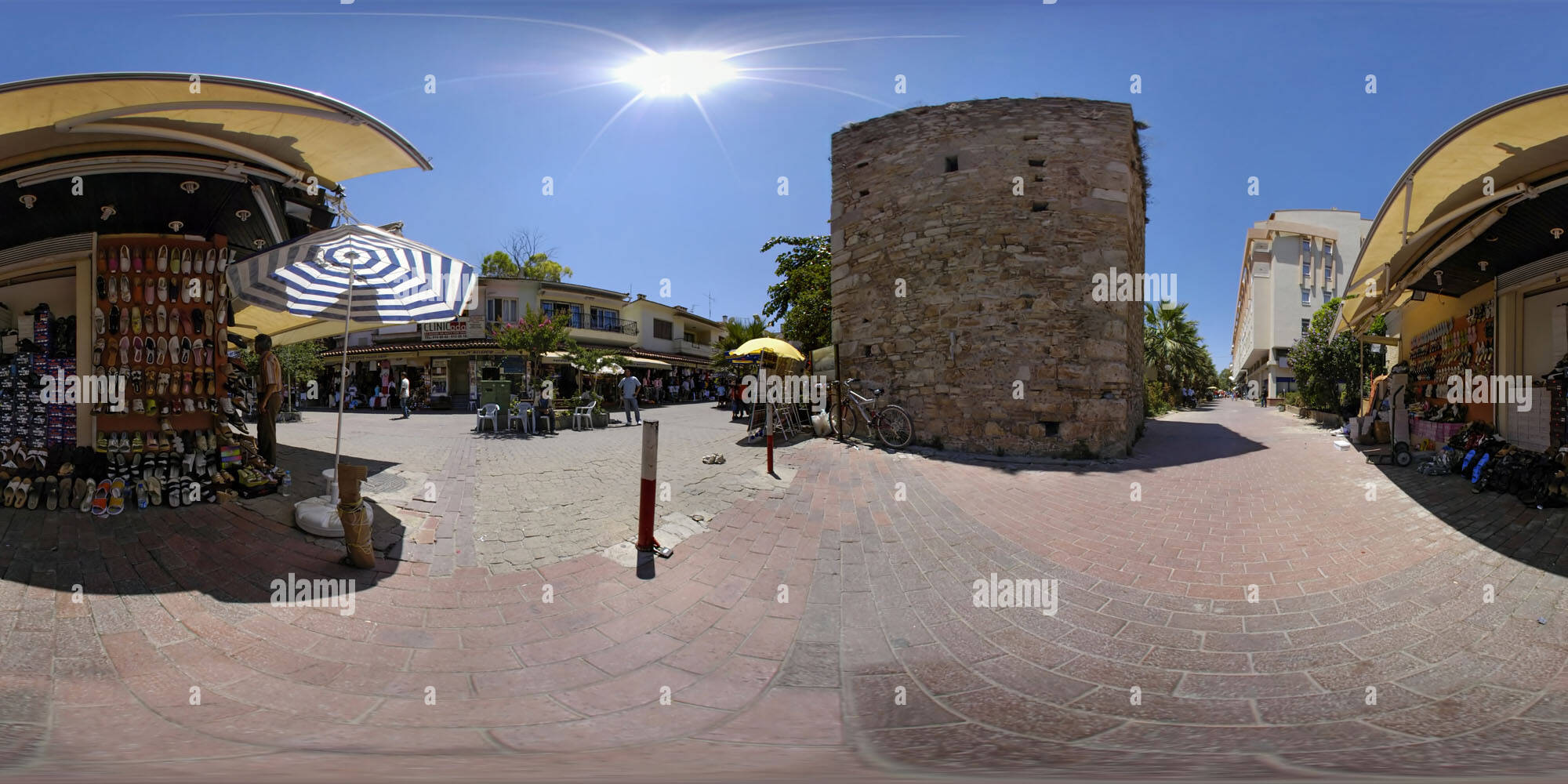 360 degree panoramic view of Old Wall
