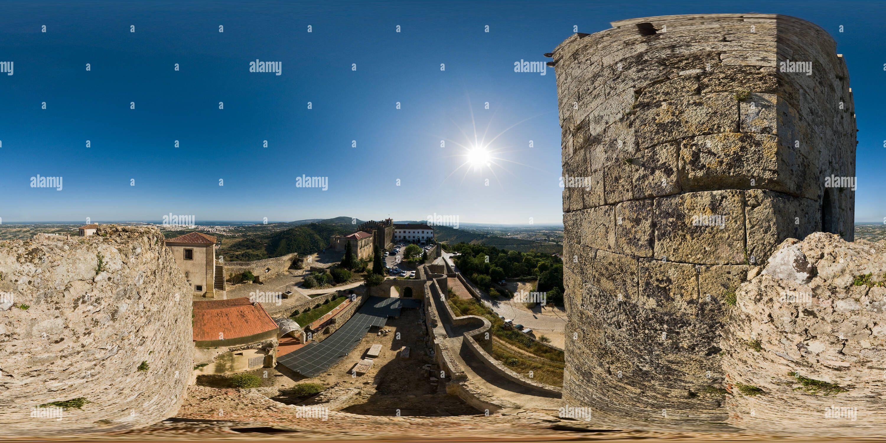 360 degree panoramic view of Pousada de Palmela - Castelo de Palmela