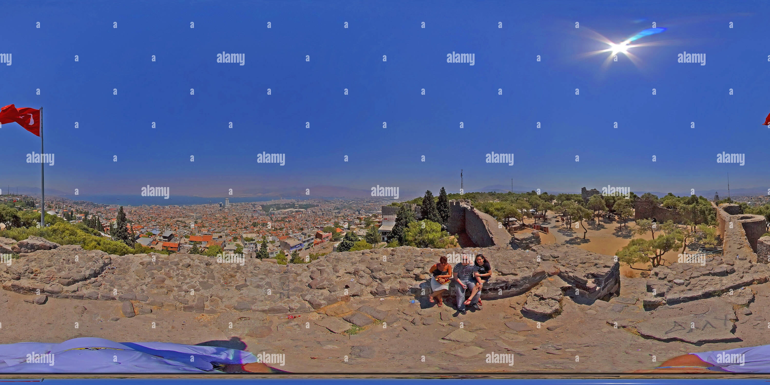 360 degree panoramic view of Tr08 Izm Kadifekale Family1 Ncap Kopie