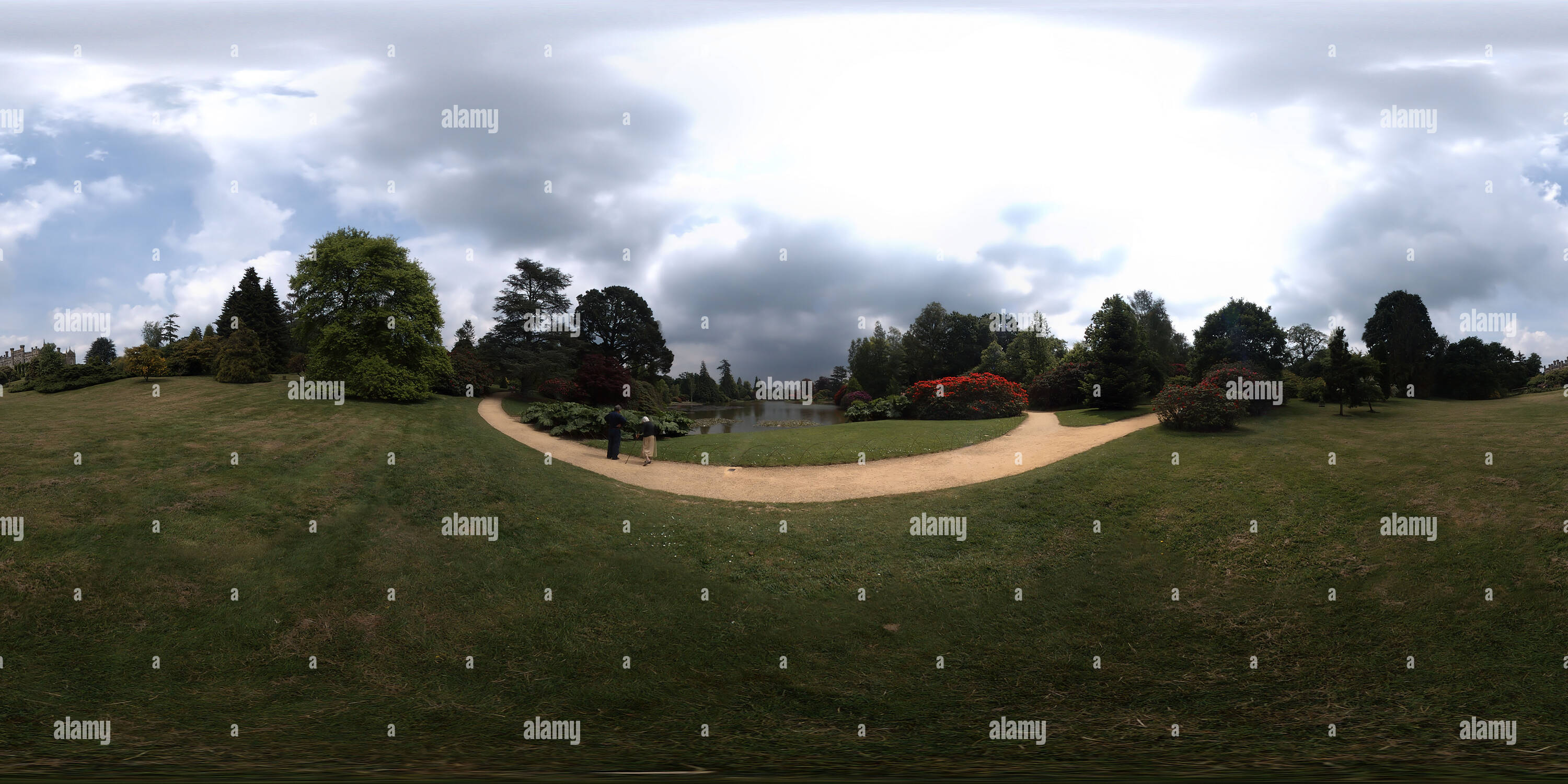 360° view of Sheffield Park House Alamy