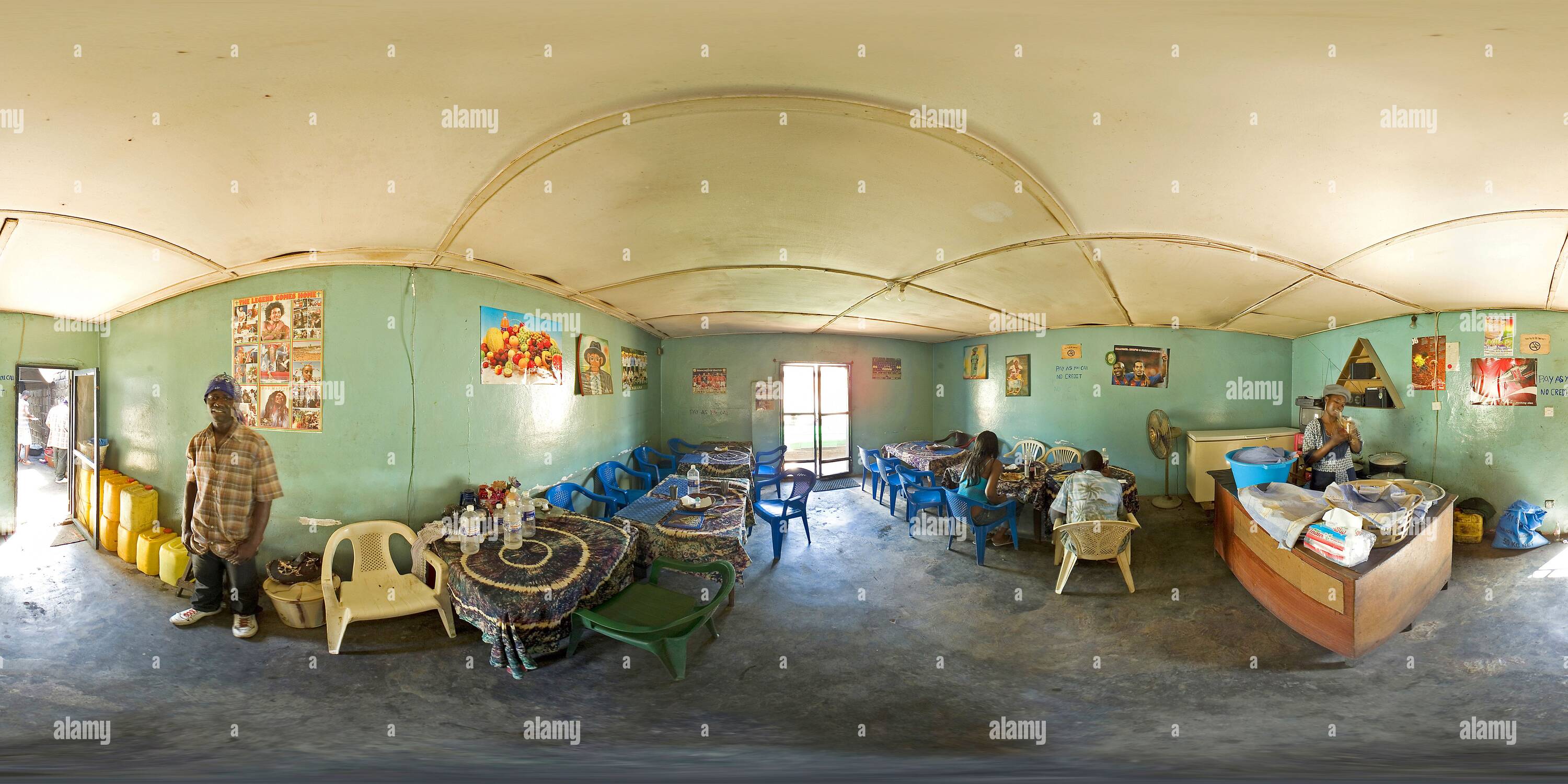 360° view of Gambia Kololi Local Restaurant Alamy