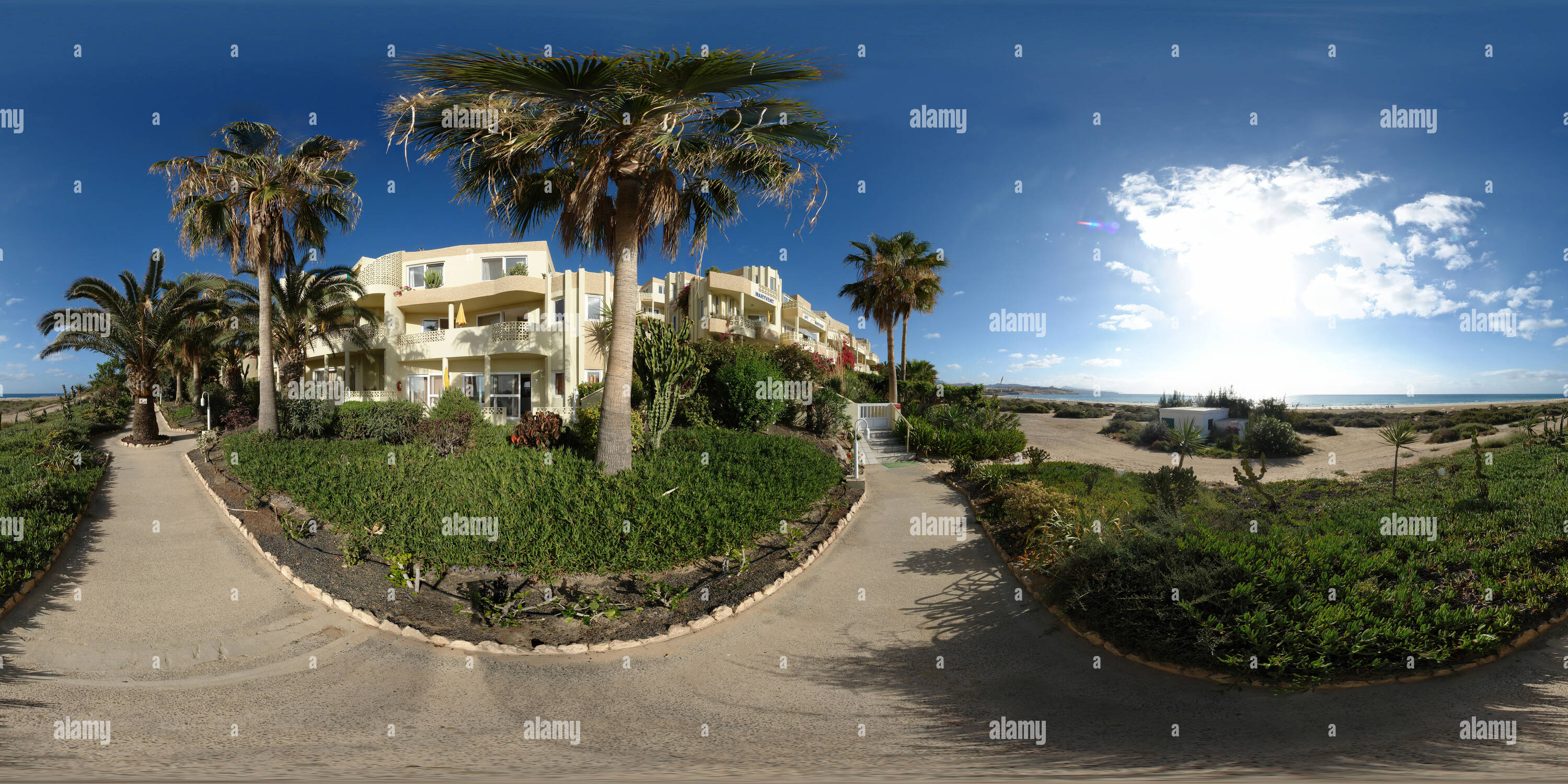 360 degree panoramic view of Costa Calma Maryvent