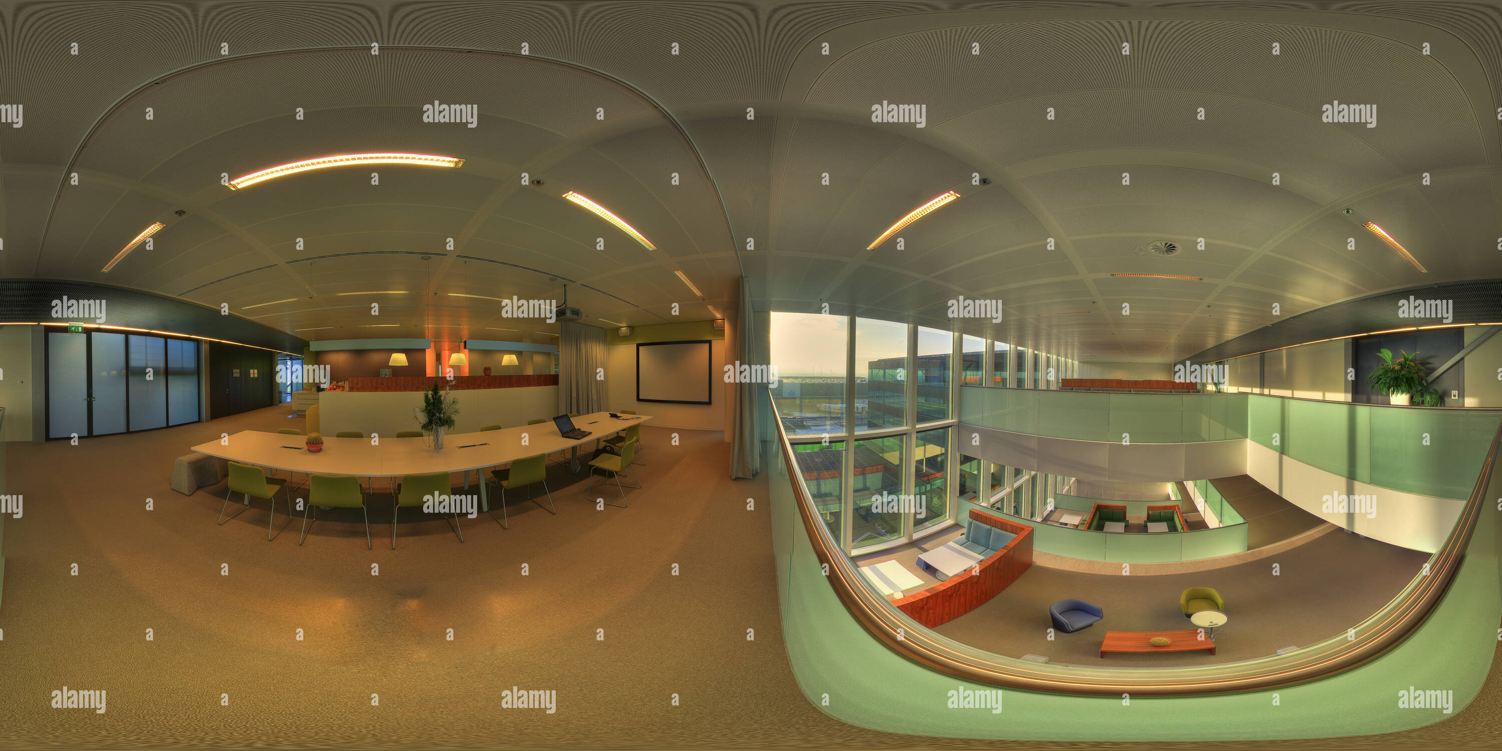 360° view of Microsoft Schiphol (Amsterdam Alamy