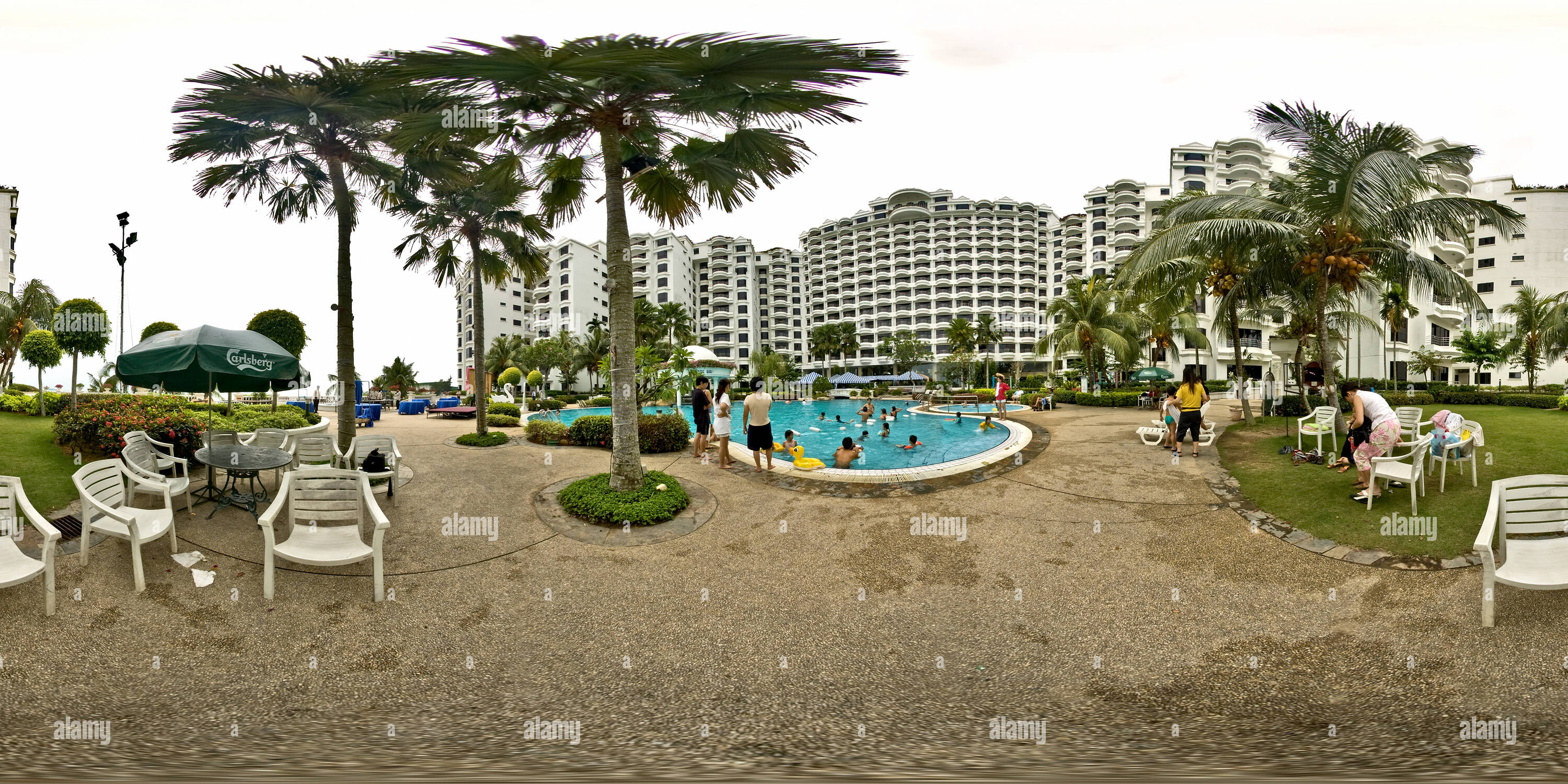 360 degree panoramic view of Everly Resort