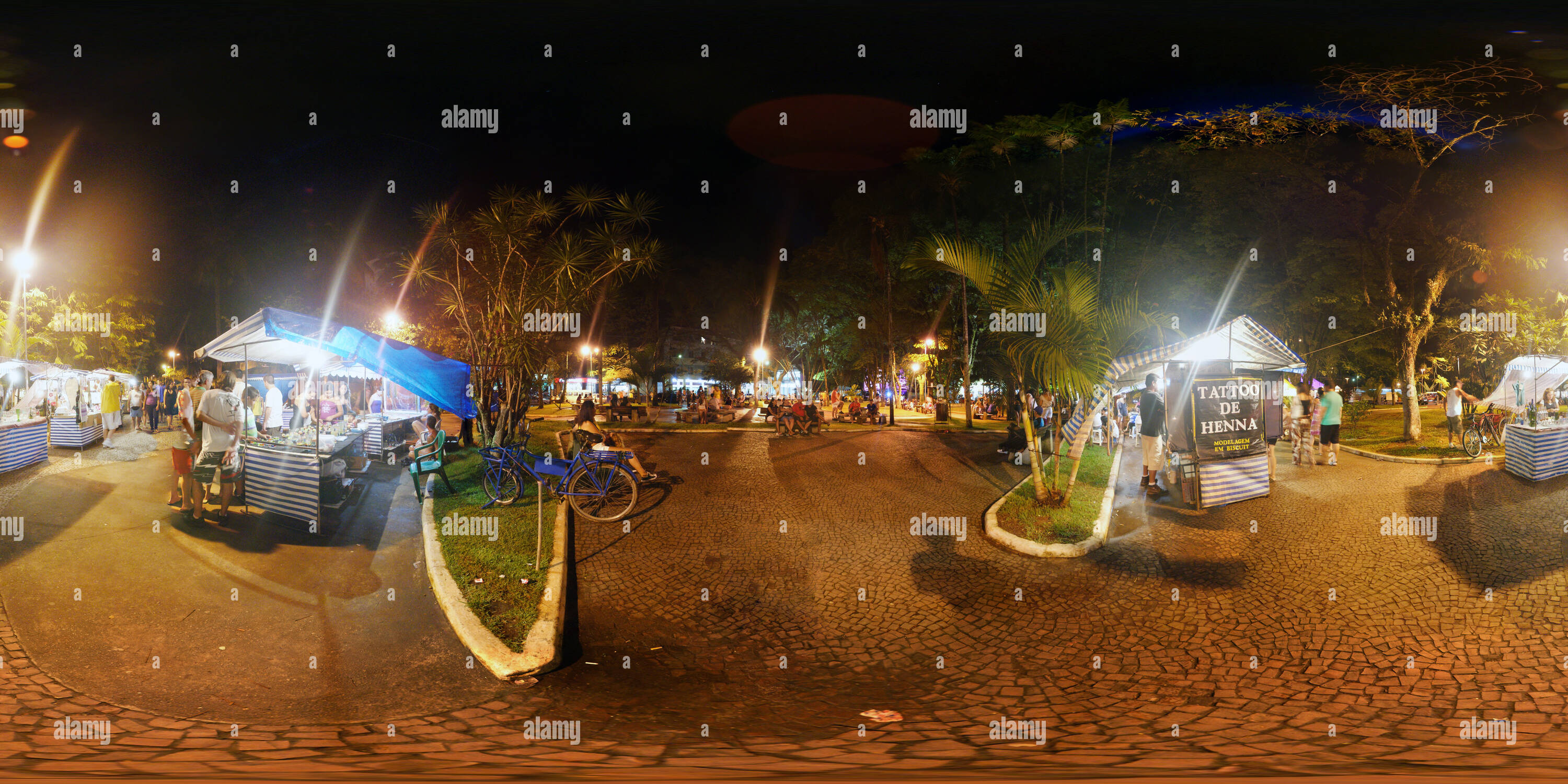 360° view of Feirinha de artesanato - Alamy