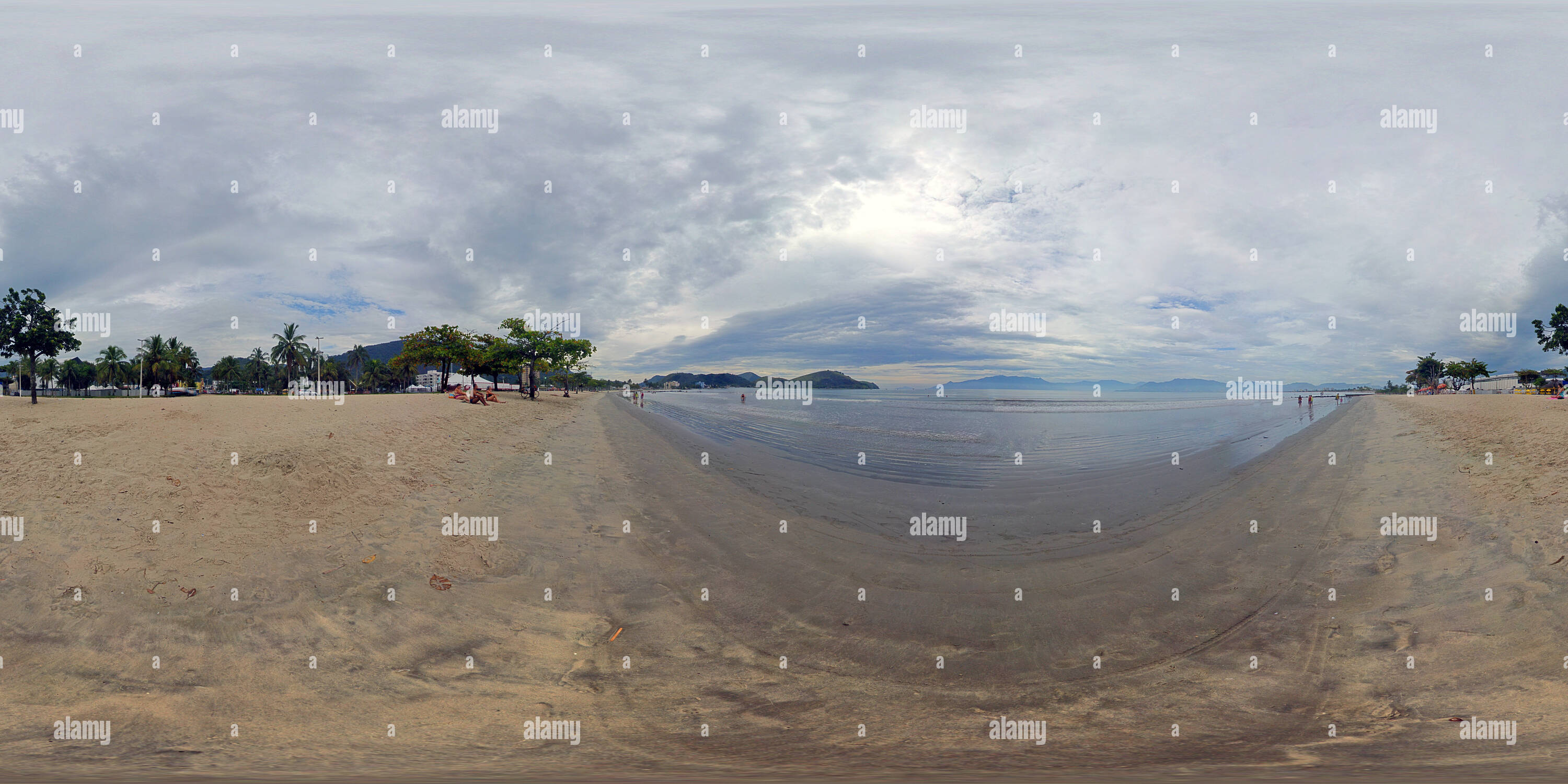 360° view of Praia do Centro - Alamy