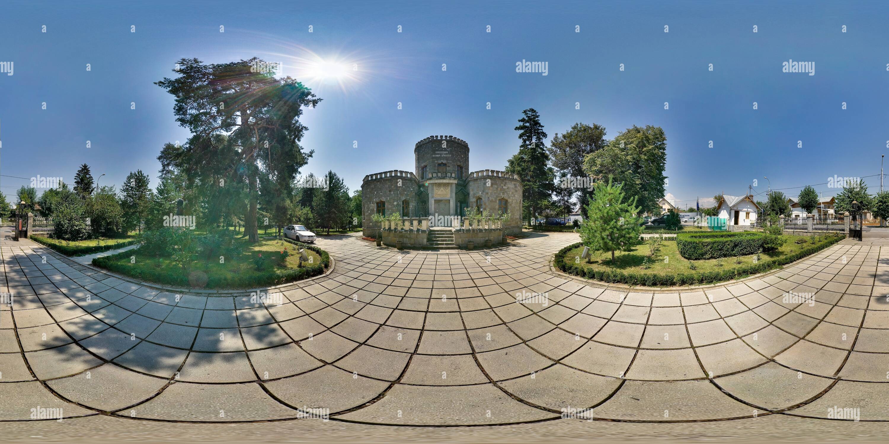 360° View Of Iulia Hasdeu Castle #1 - Alamy