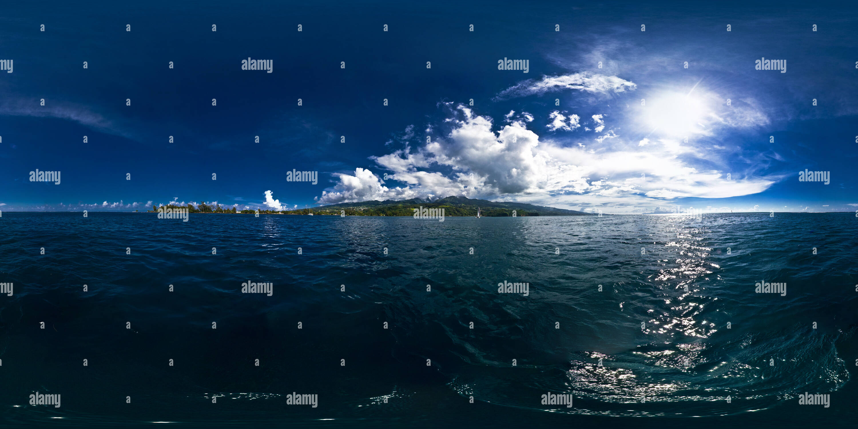 360 degree panoramic view of Matavai Bay (Again !)