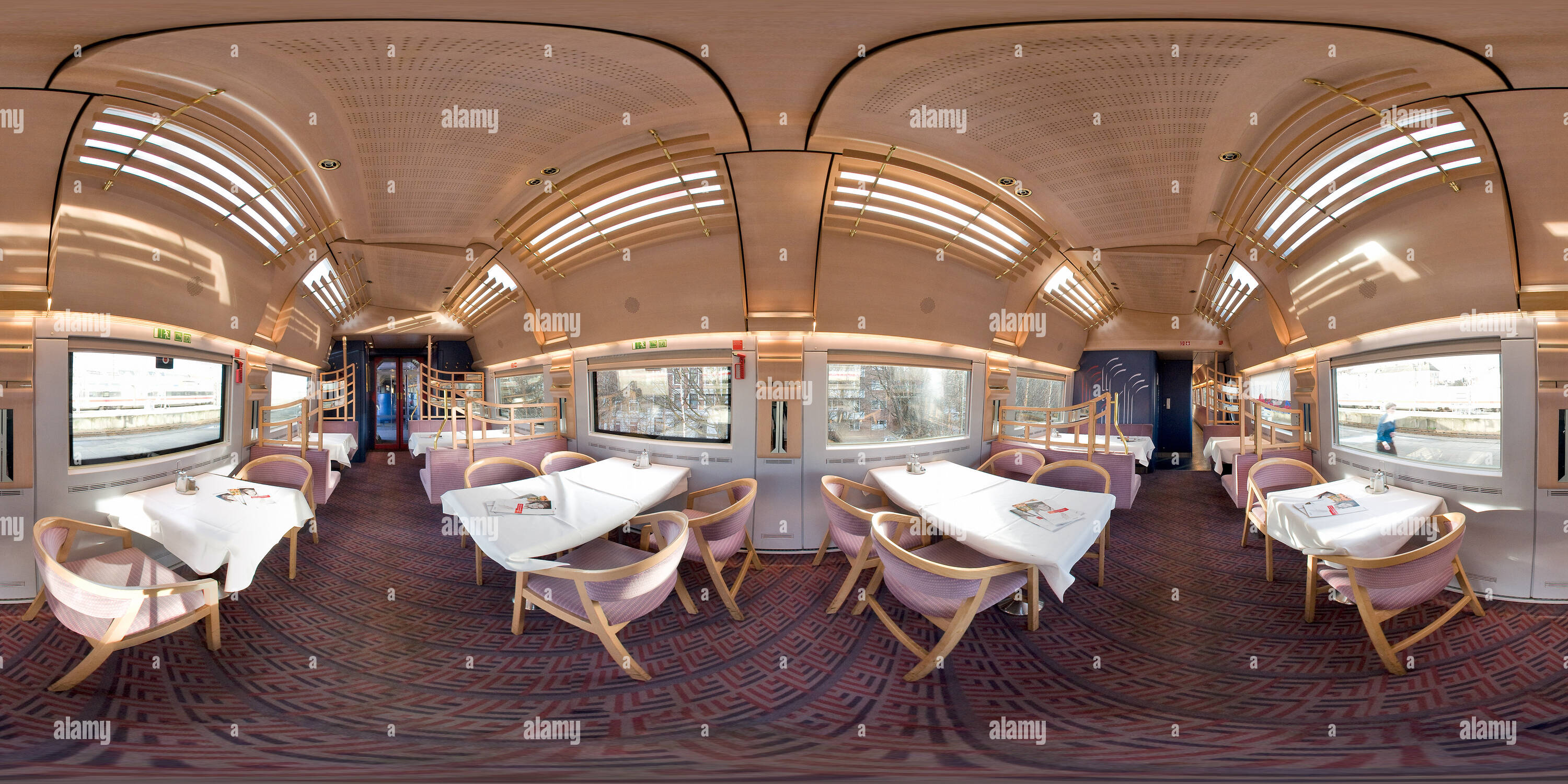 360 degree panoramic view of ICE1 Restaurant original design