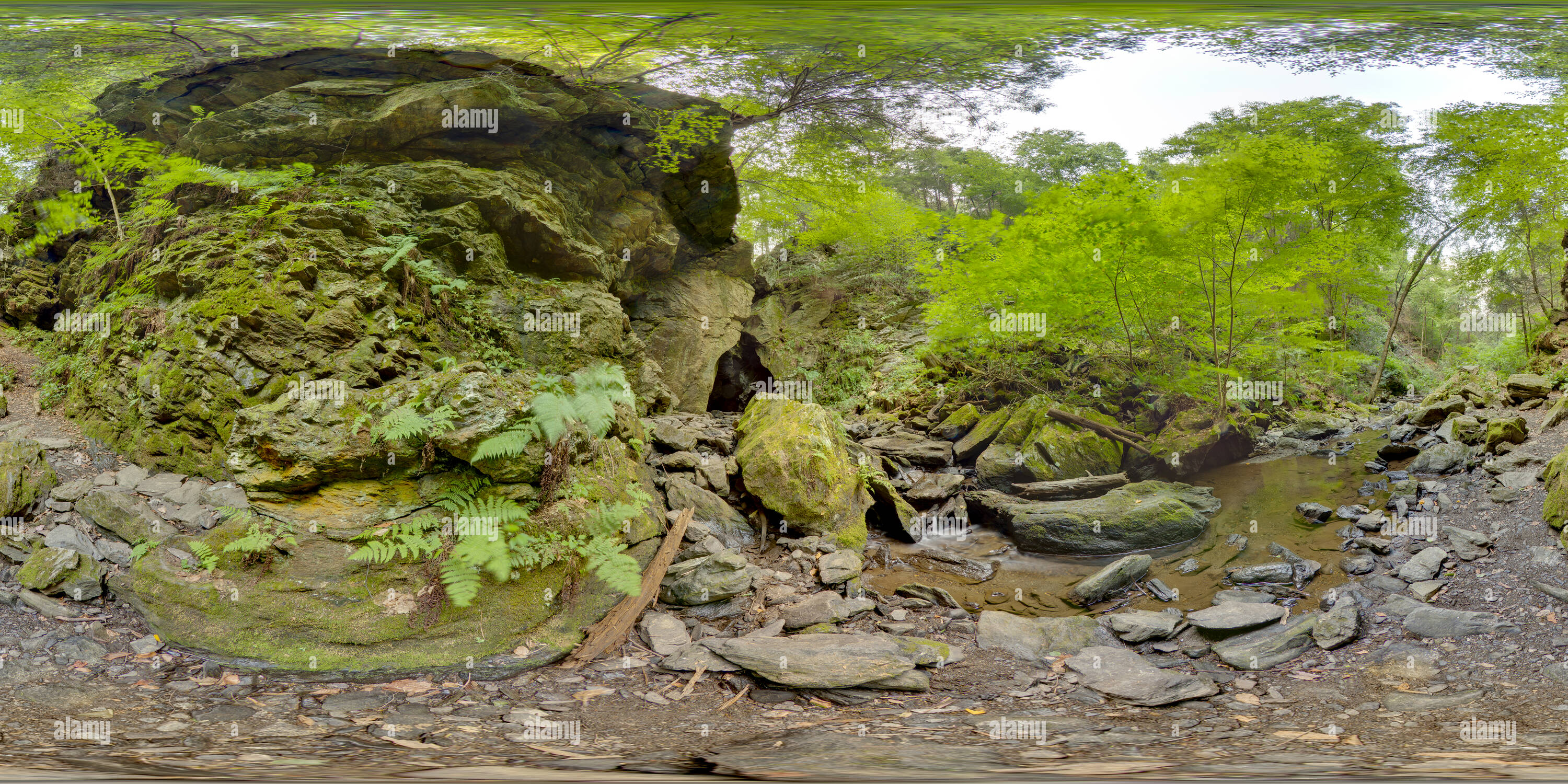360° view of Dover Church Stream Dover Plains NY Alamy