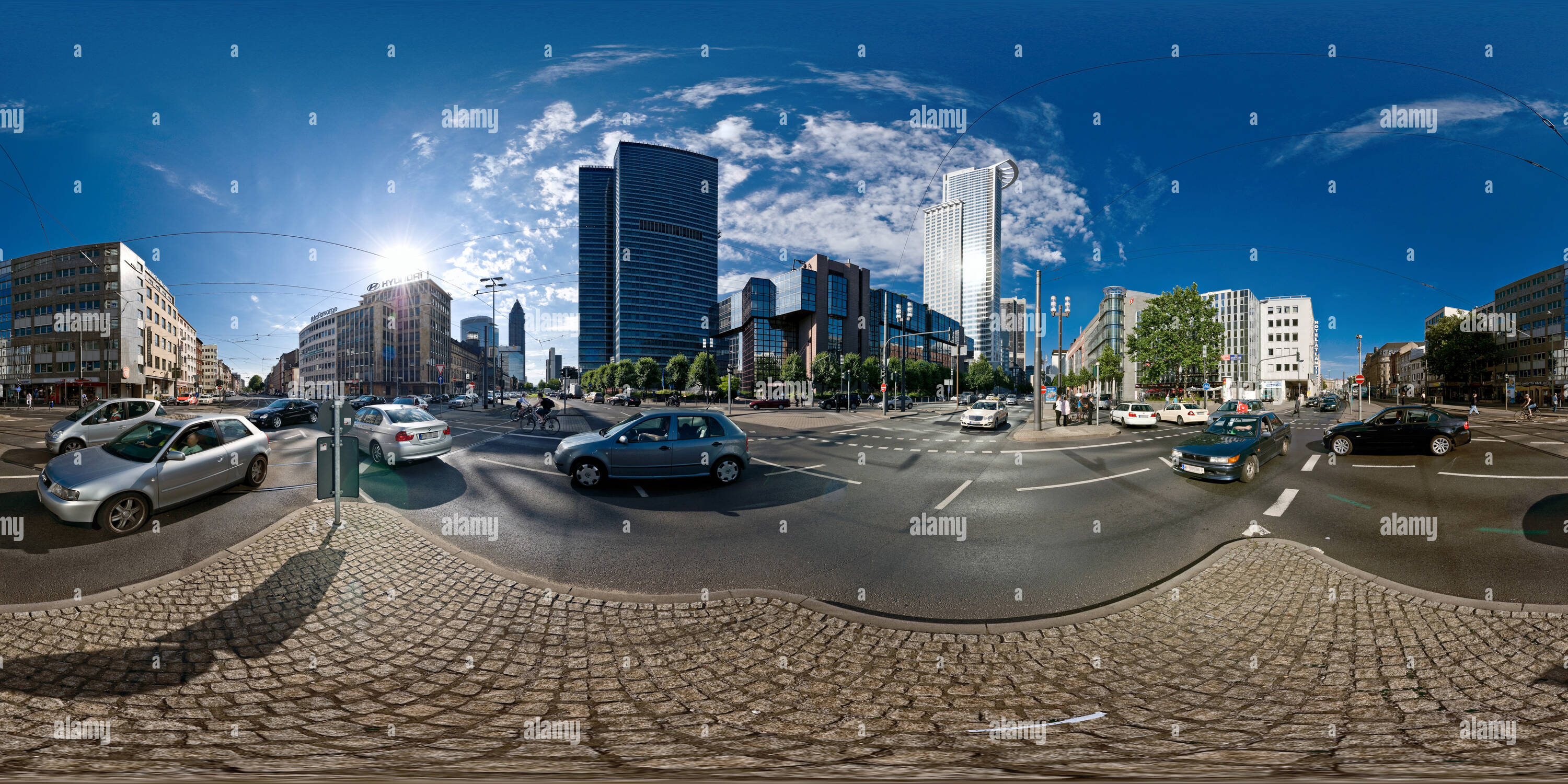 360 degree panoramic view of Platz der Republik