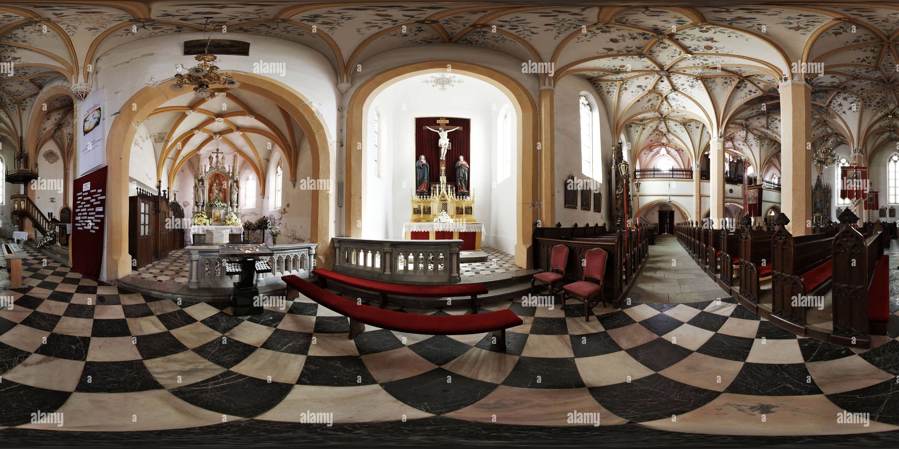 360° view of Inside Church 2 - Alamy