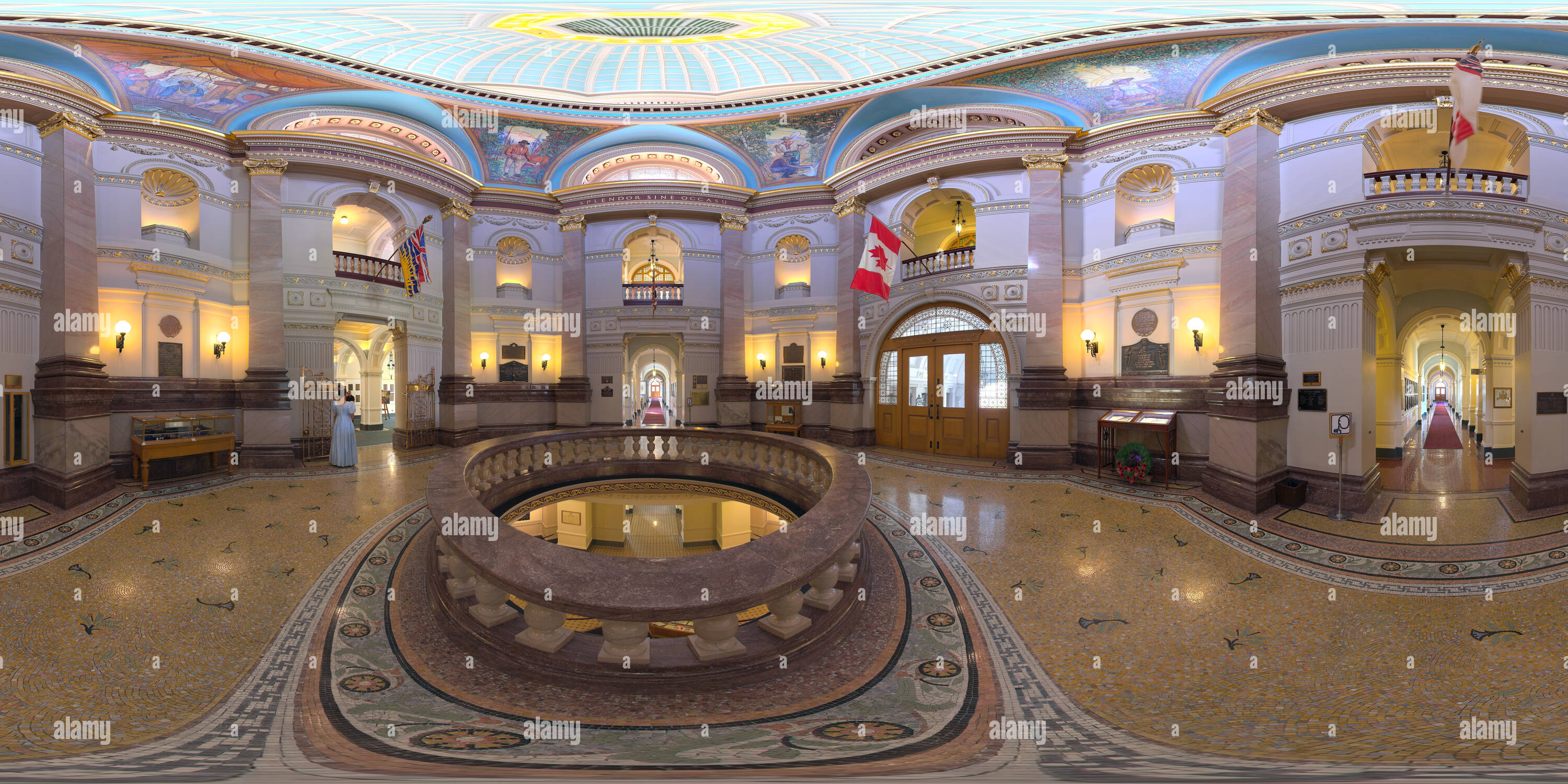 360° view of BC Legislative Assembly Alamy