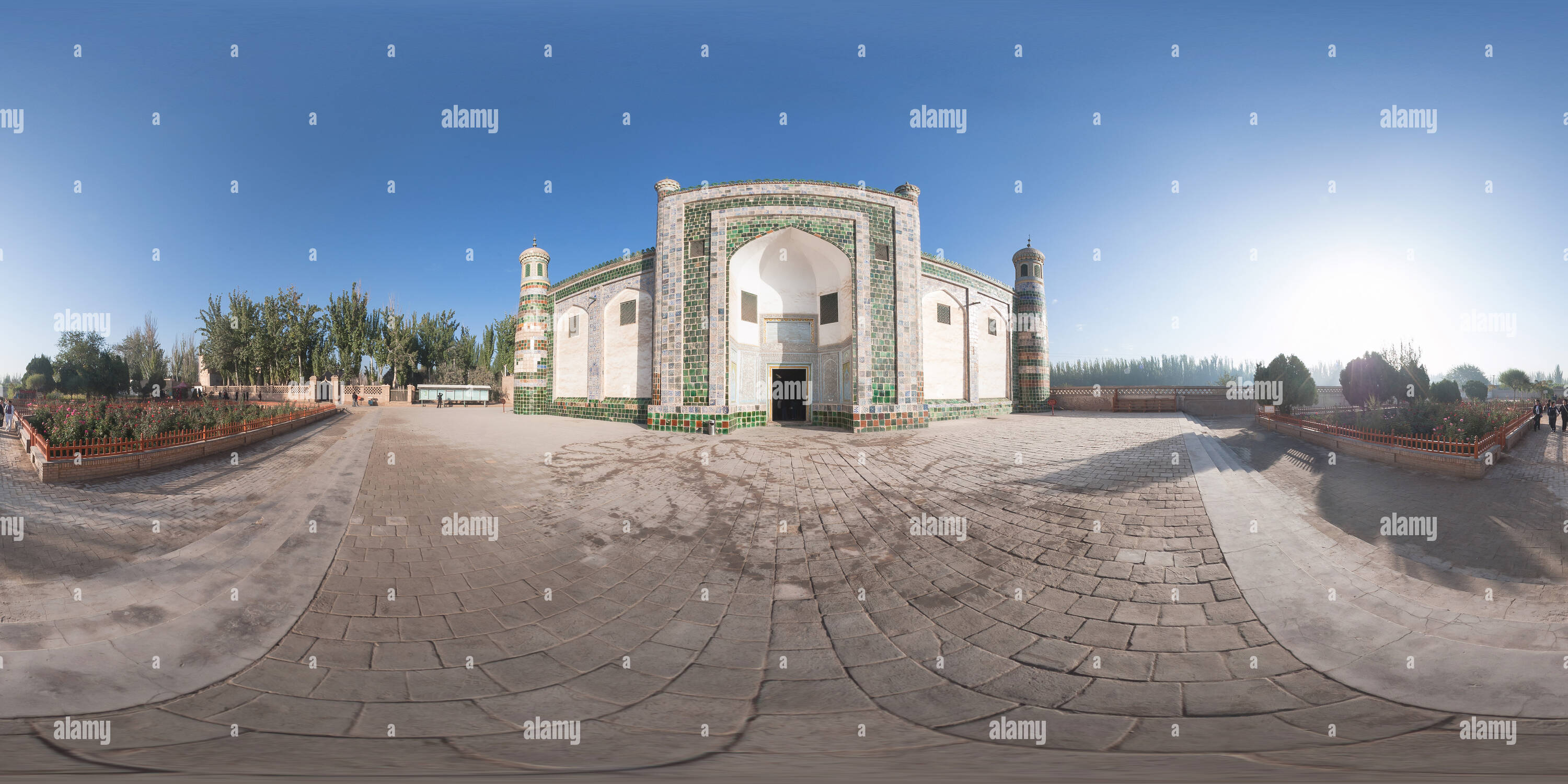 360 degree panoramic view of fragrant imperial concubine grave（Kashi）-2007