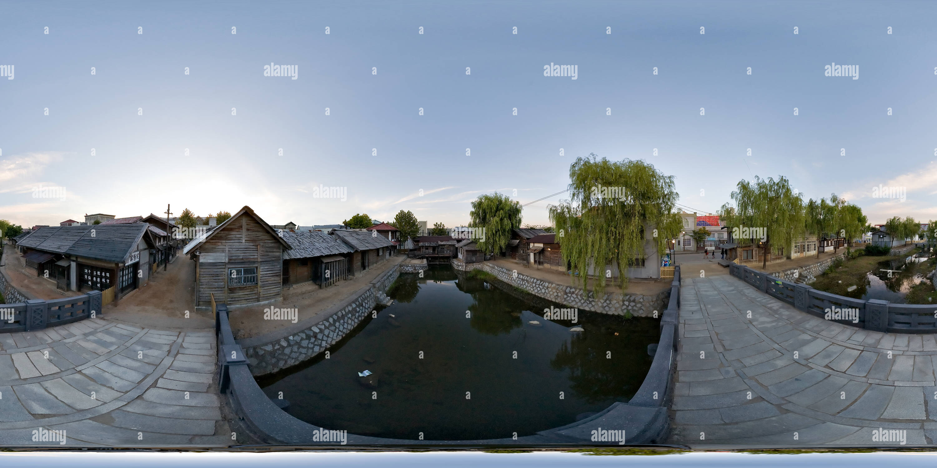 360 View Of Cheonggyecheon In The 1950s Alamy