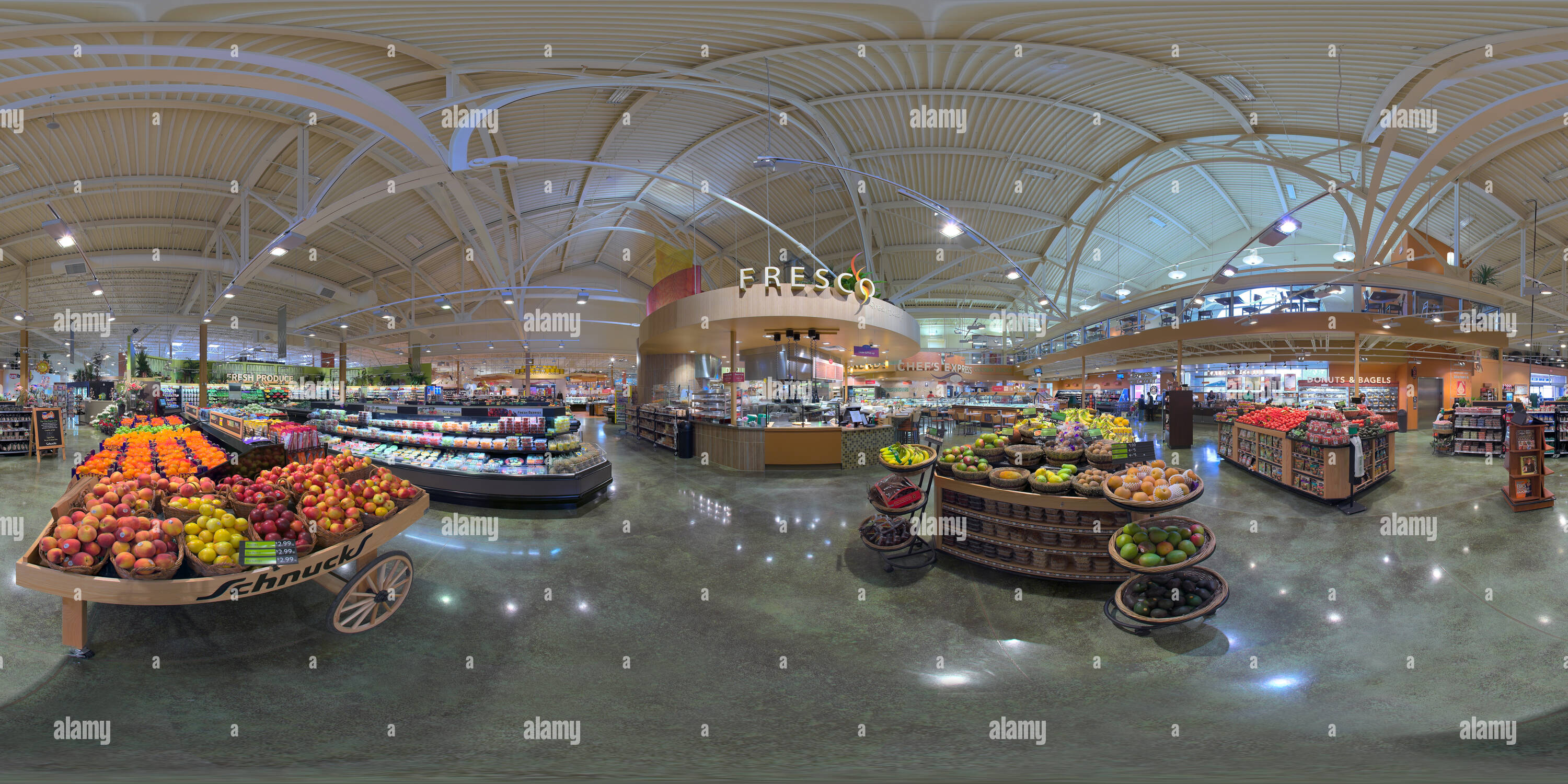 Orlando,FL/USA -5/3/20: The deli counter of a Whole Foods Market grocery  store with colorful sliced meat and cheese and freshly prepared food ready  t Stock Photo - Alamy