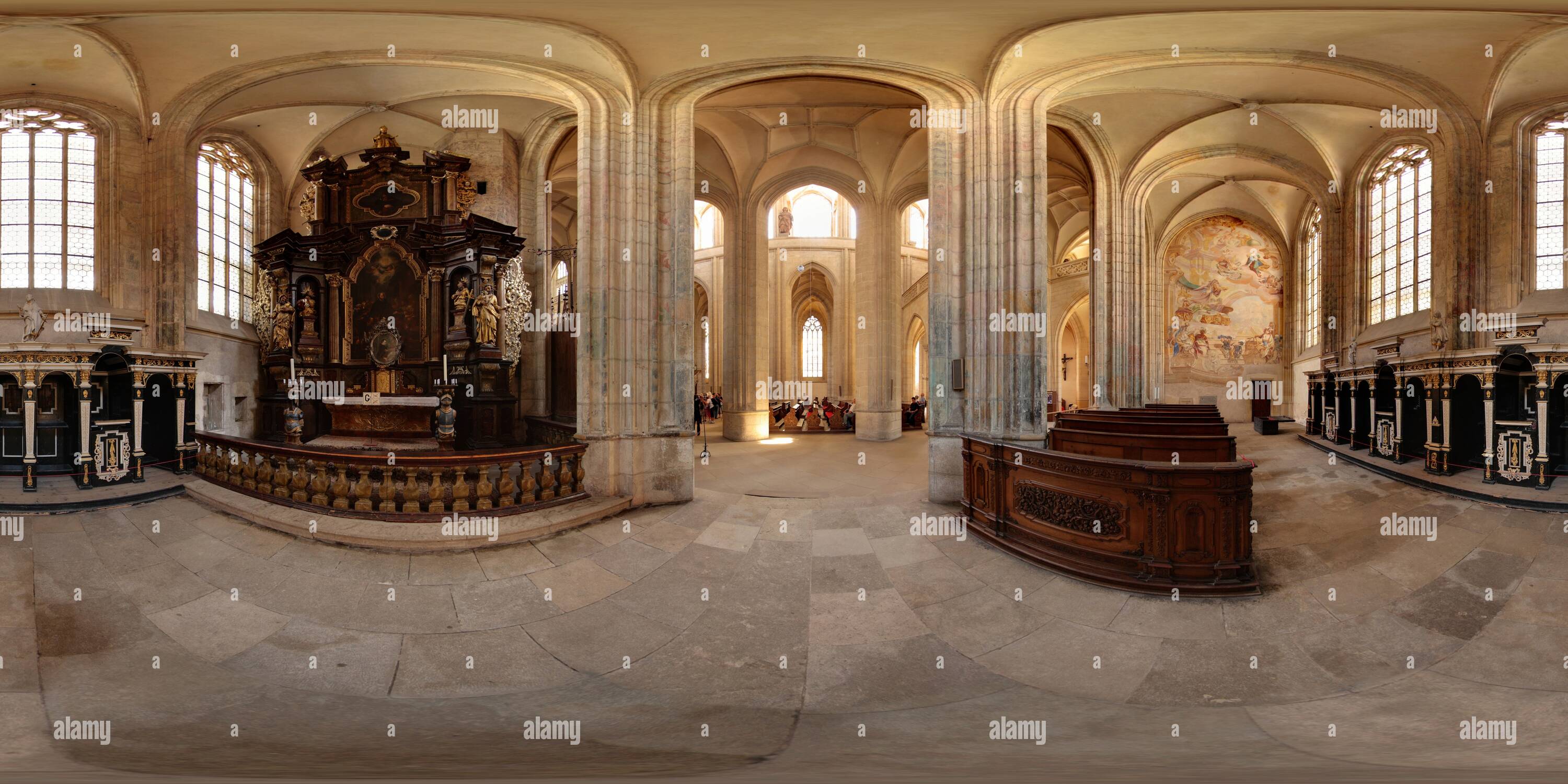 360° view of 8 Aug 2008 Kutna Hora - cathedral - Alamy