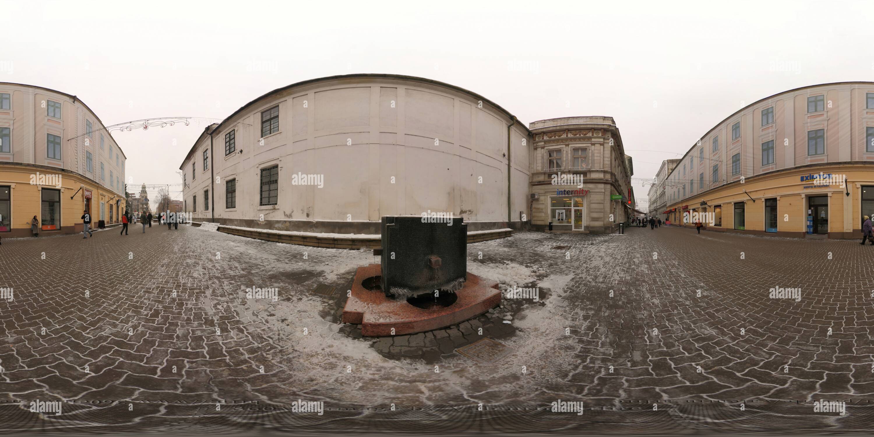 360° view of Timisoara Alba Iulia Street Alamy