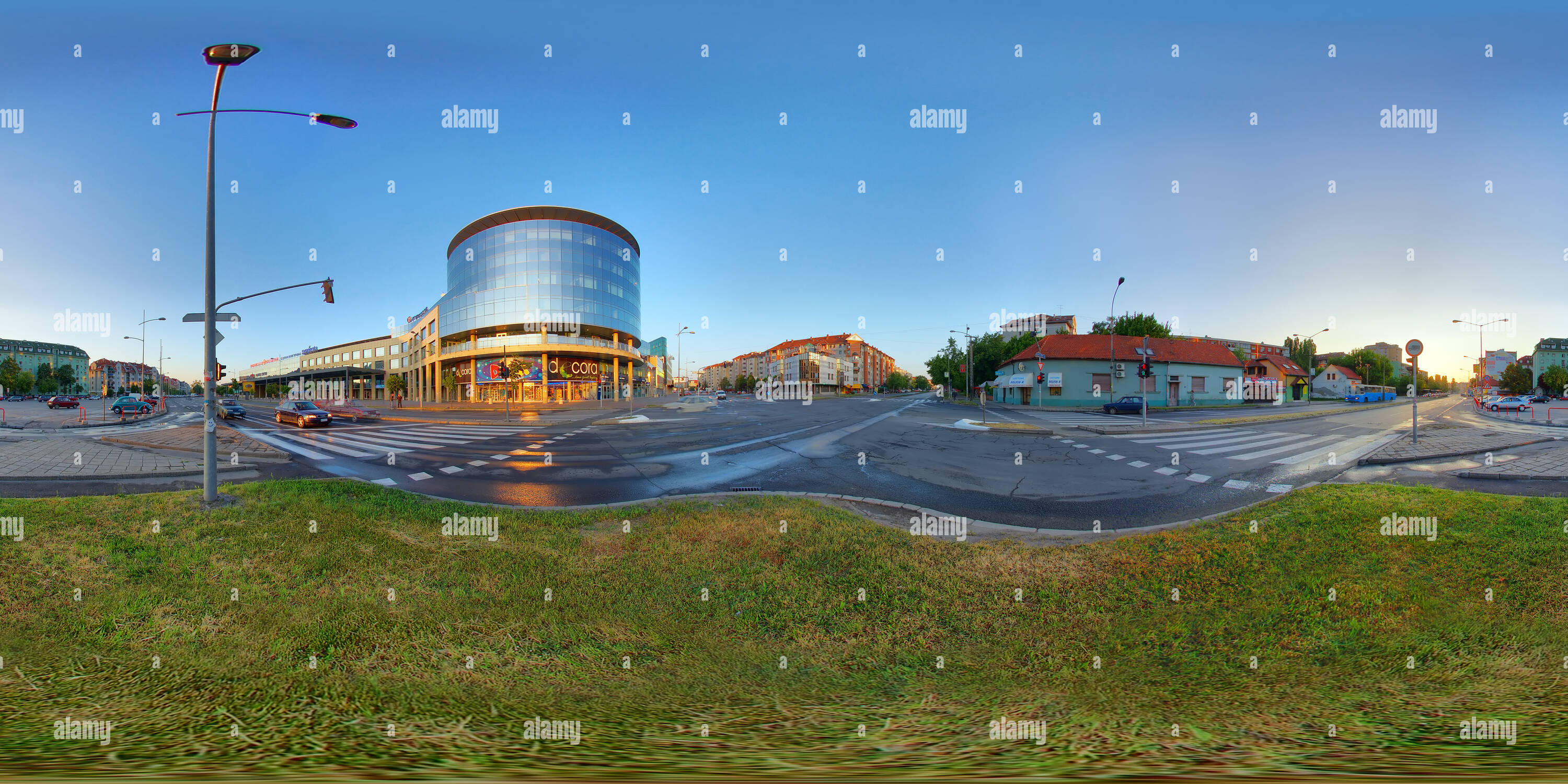 360° view of Novi Sad Fair Alamy