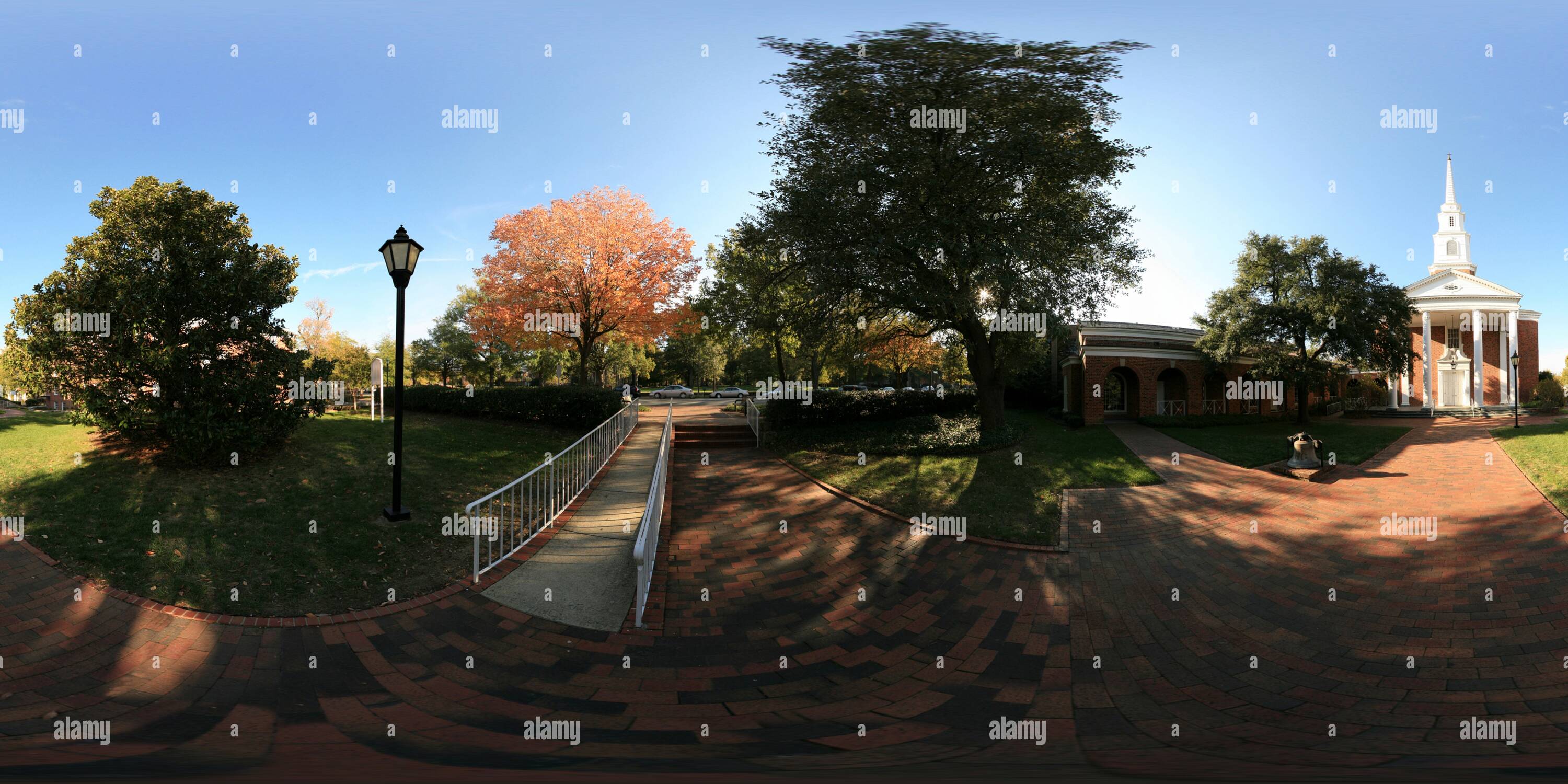 360° view of University Presbyterian Church, Chapel Hill, NC - Alamy