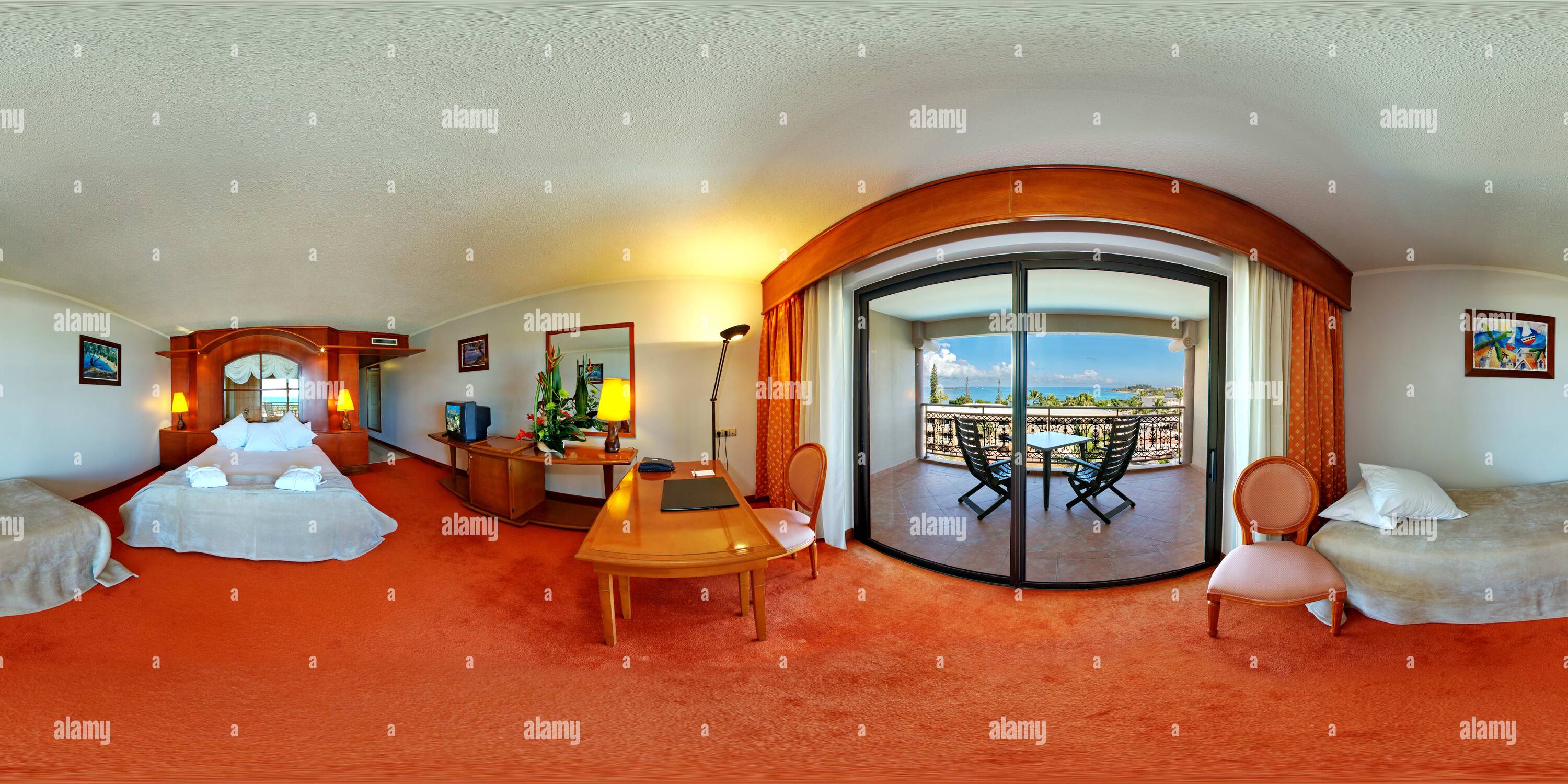 360 degree panoramic view of Le Park Hotel Noumea Deluxe Room