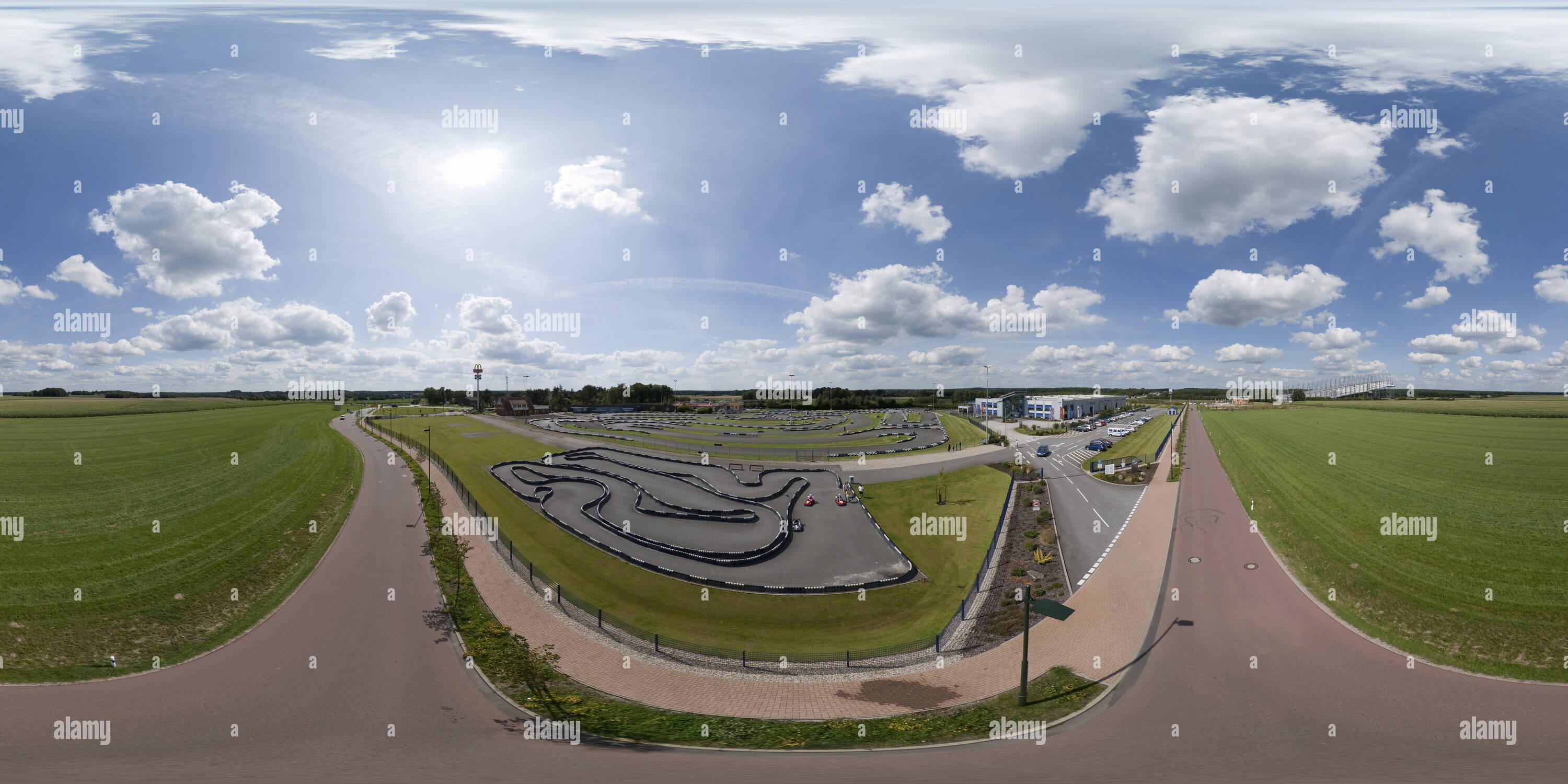 360° view of RS Kart & Bowl Schumachers Motodrom GmbH - Alamy