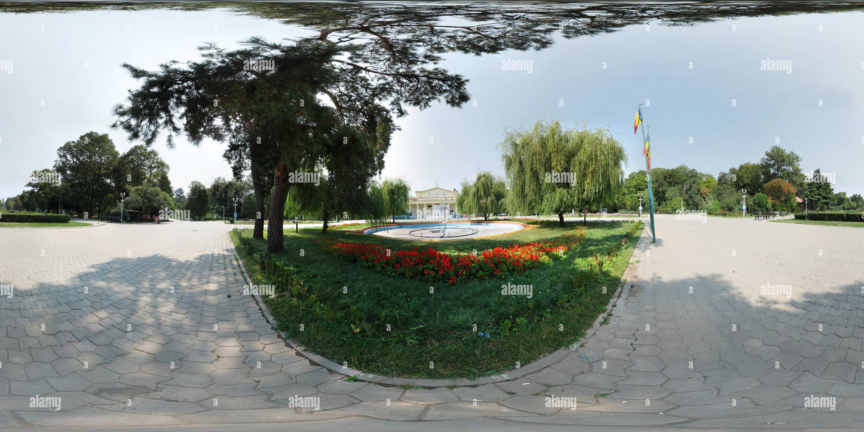 360 degree panoramic view of Parcul Bazilescu