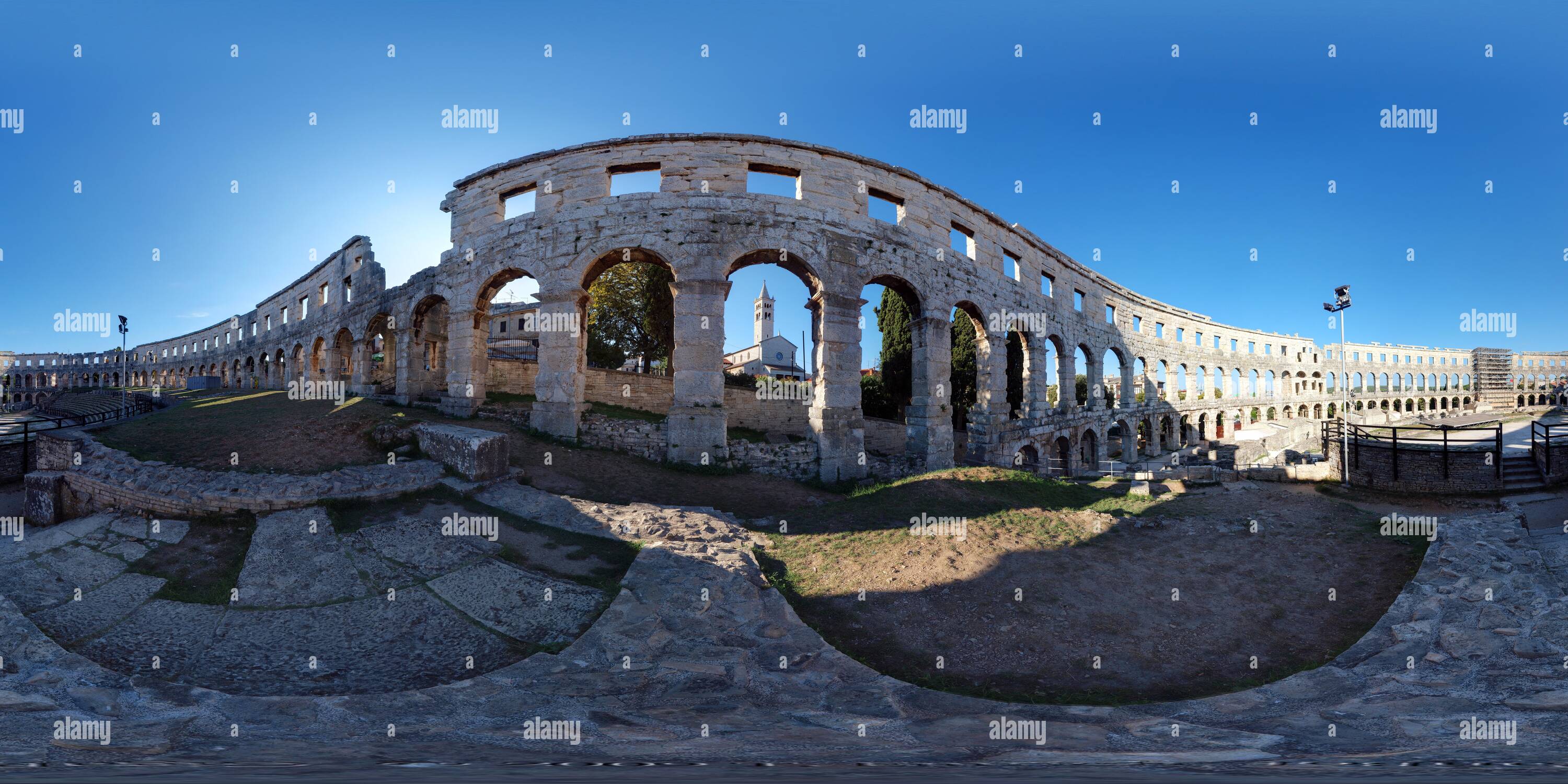 360 degree panoramic view of Arena / Amphitheatre