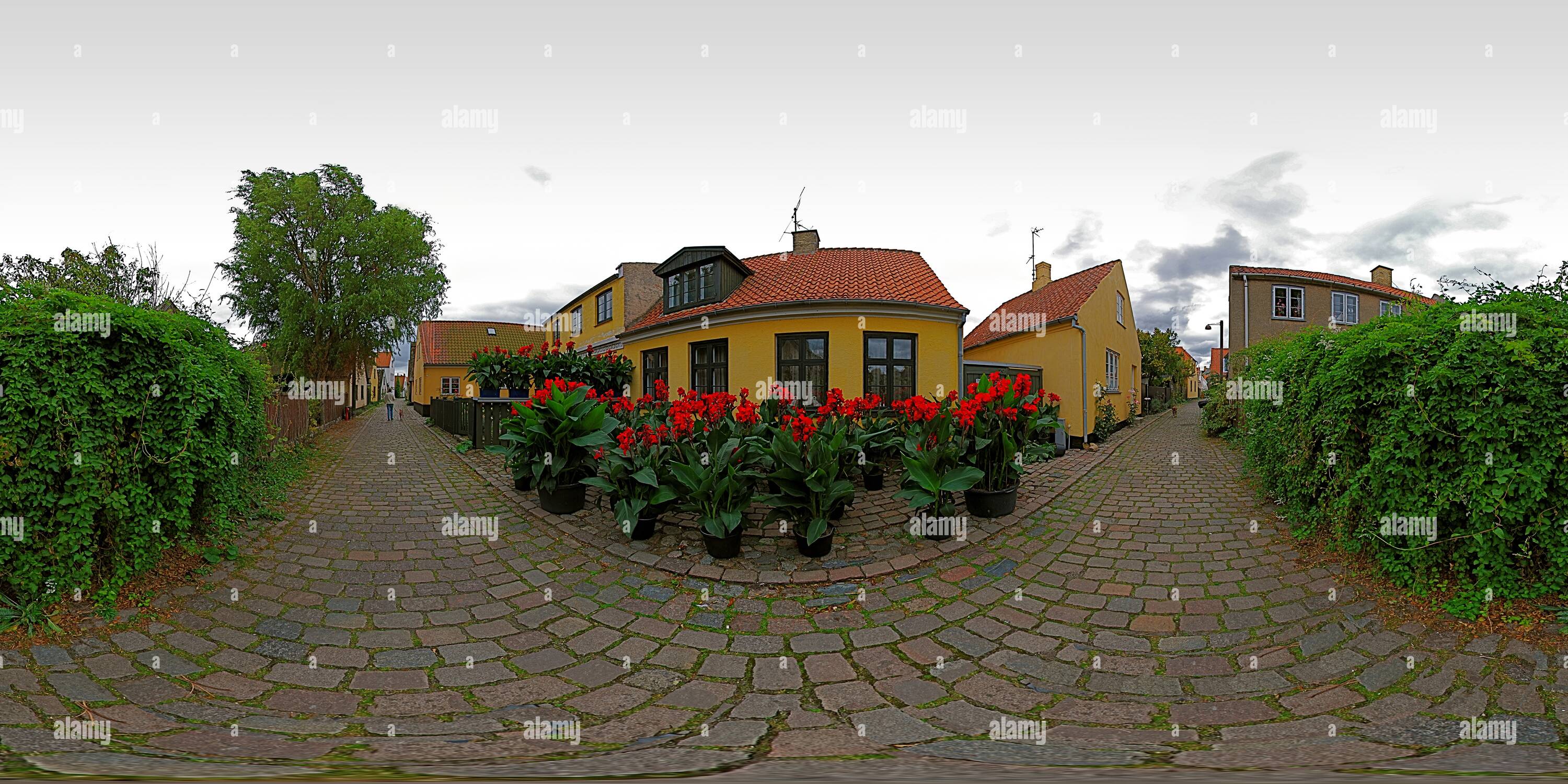 360° view of Dragoer Strand Alley 2009 09 23 V2 - Alamy