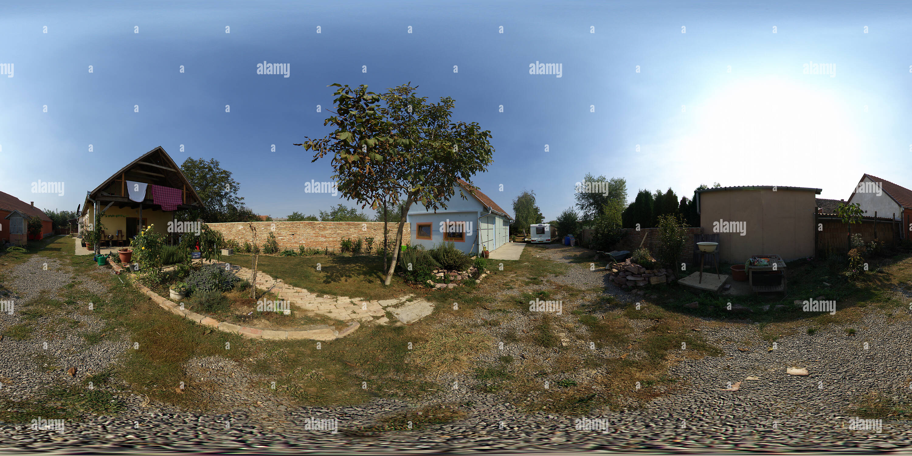 360 degree panoramic view of Binnentuin